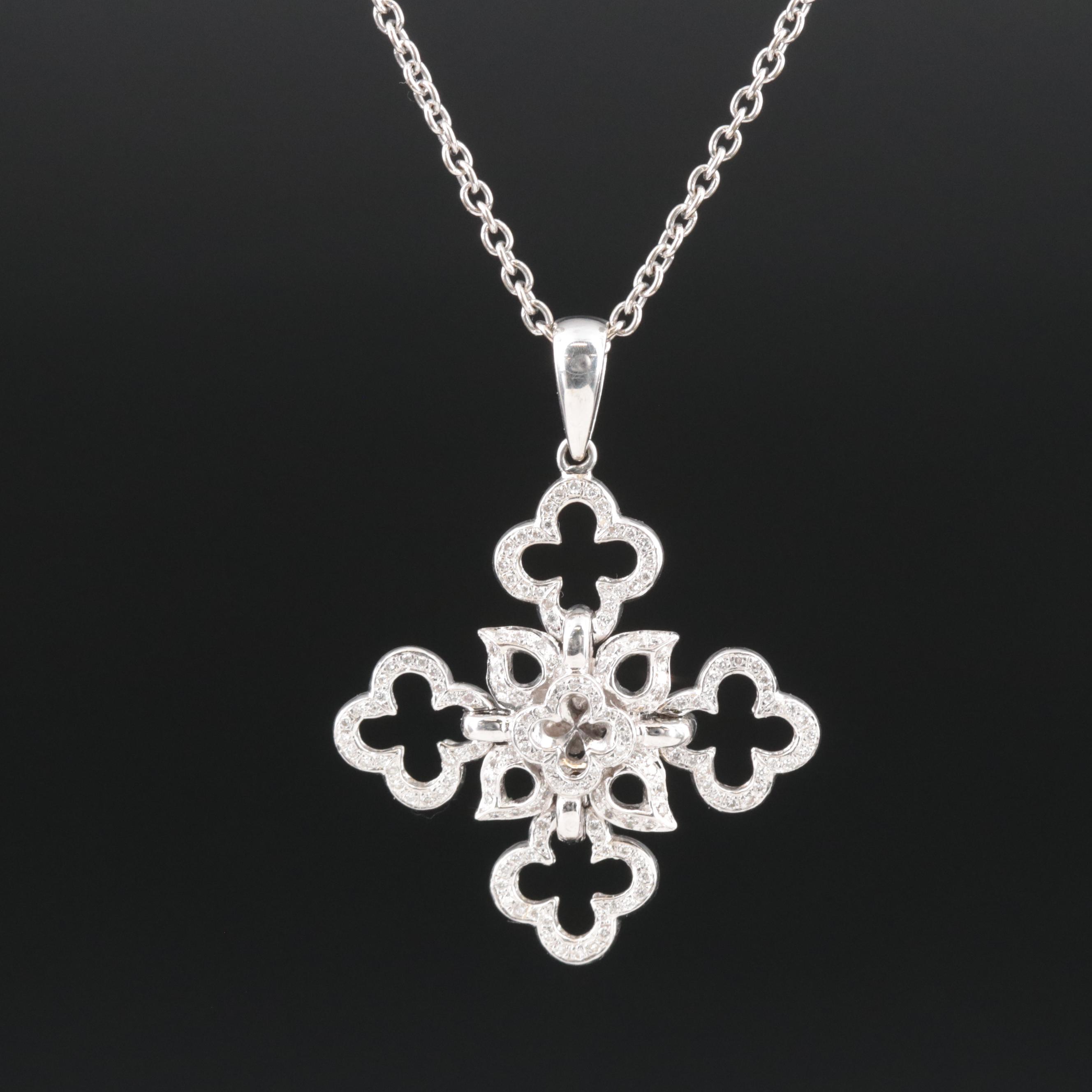 Mouawad "Heidi Klum" 18K 0.50 CTW Diamond Necklace