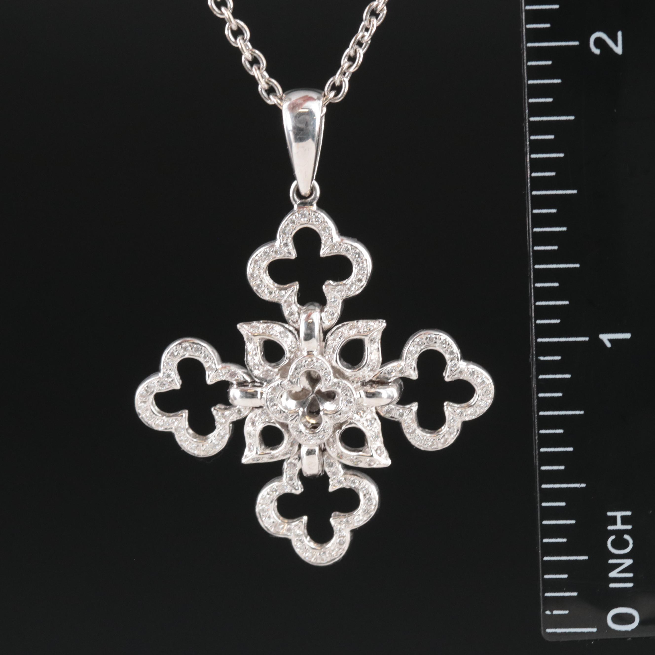 Mouawad "Heidi Klum" 18K 0.50 CTW Diamond Necklace