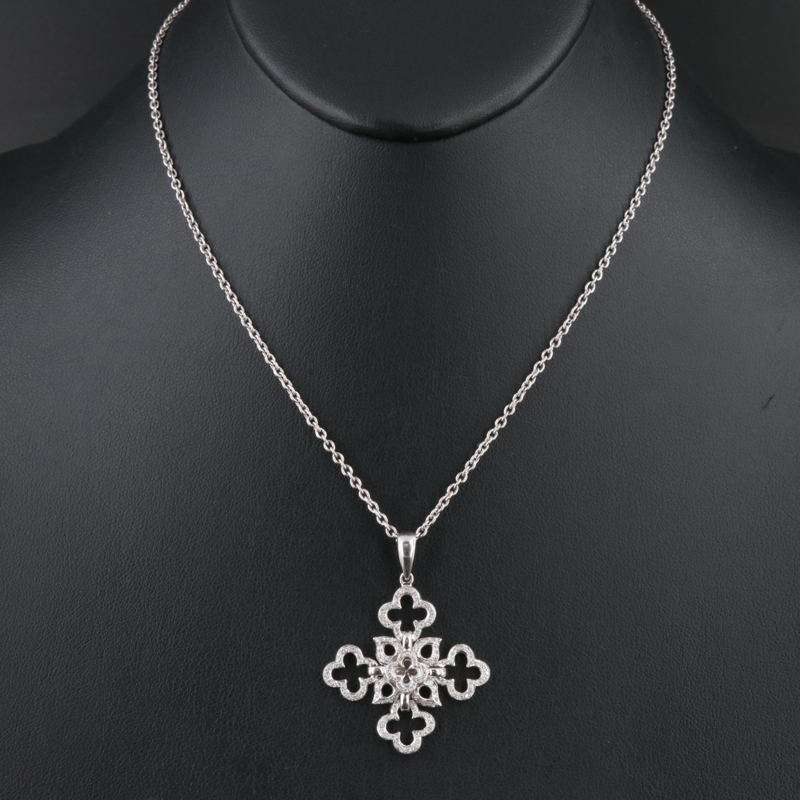 Mouawad "Heidi Klum" 18K 0.50 CTW Diamond Necklace