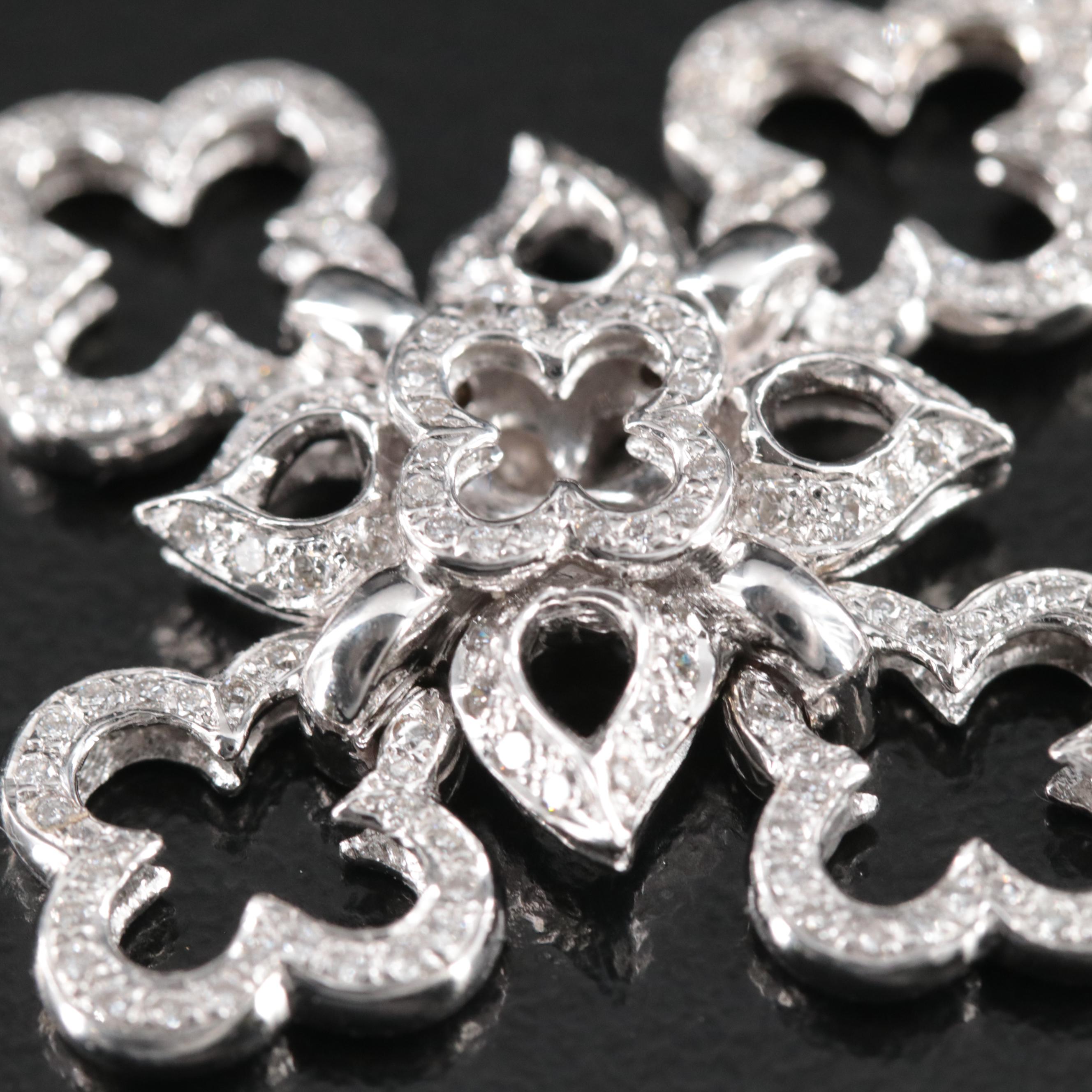 Mouawad "Heidi Klum" 18K 0.50 CTW Diamond Necklace