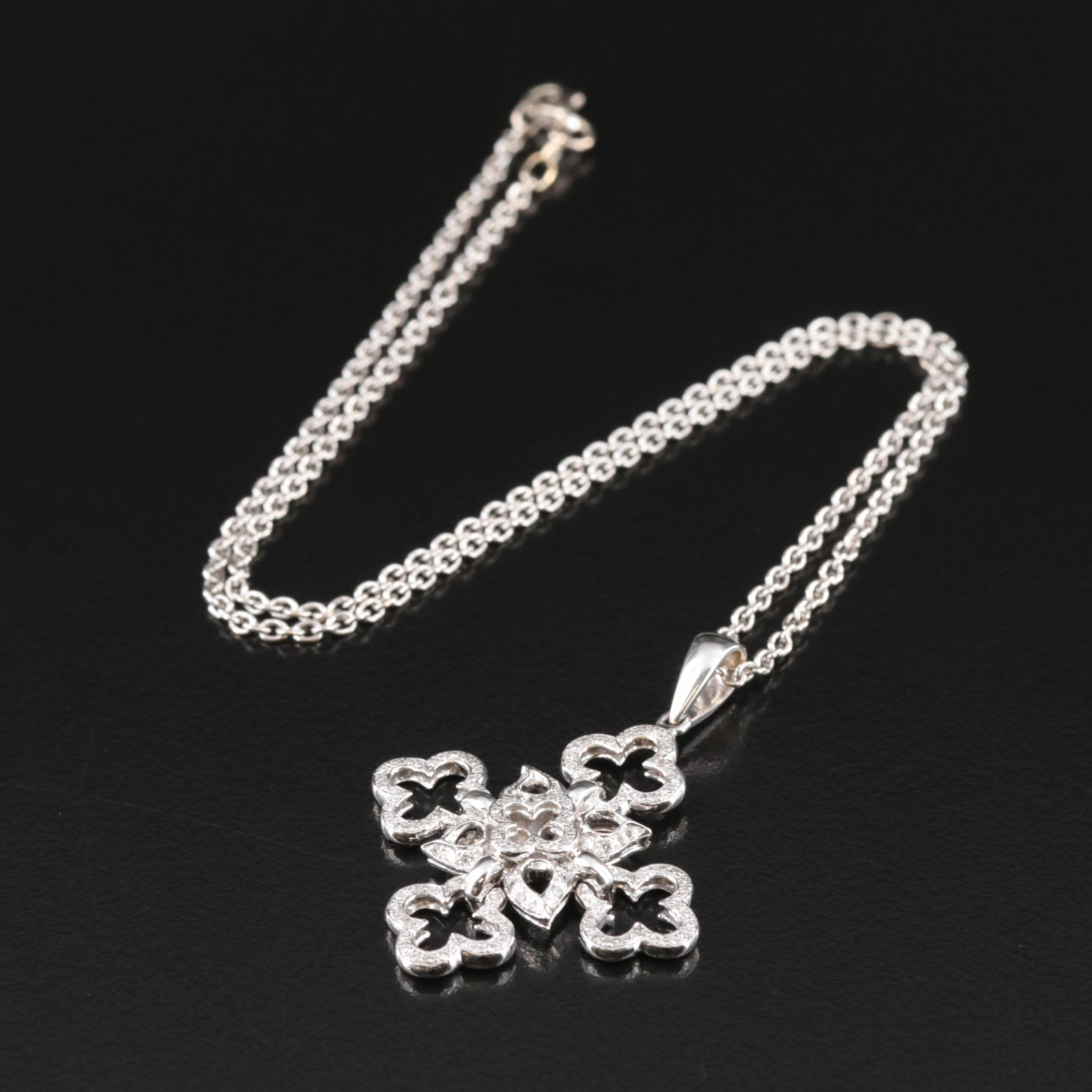 Mouawad "Heidi Klum" 18K 0.50 CTW Diamond Necklace