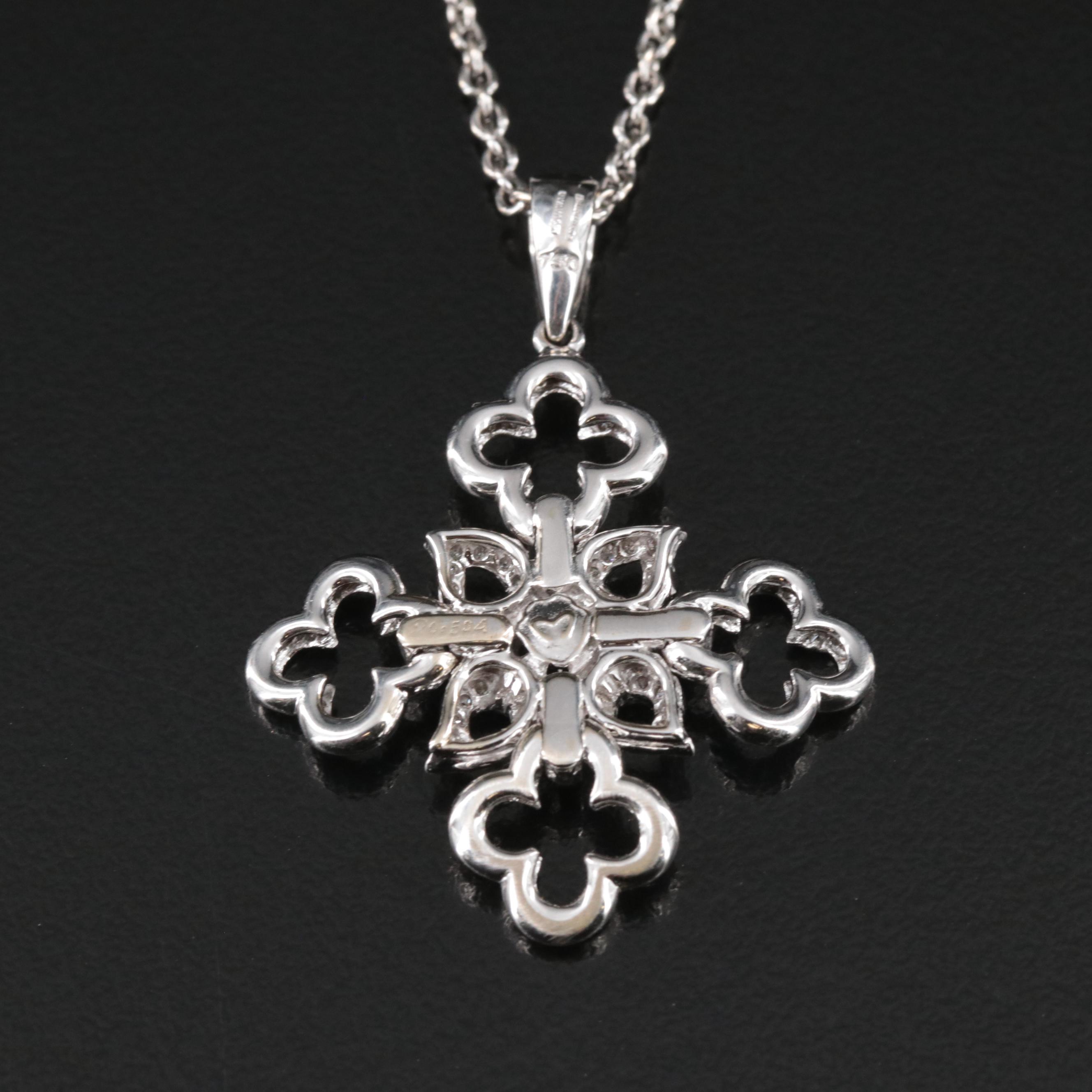 Mouawad "Heidi Klum" 18K 0.50 CTW Diamond Necklace