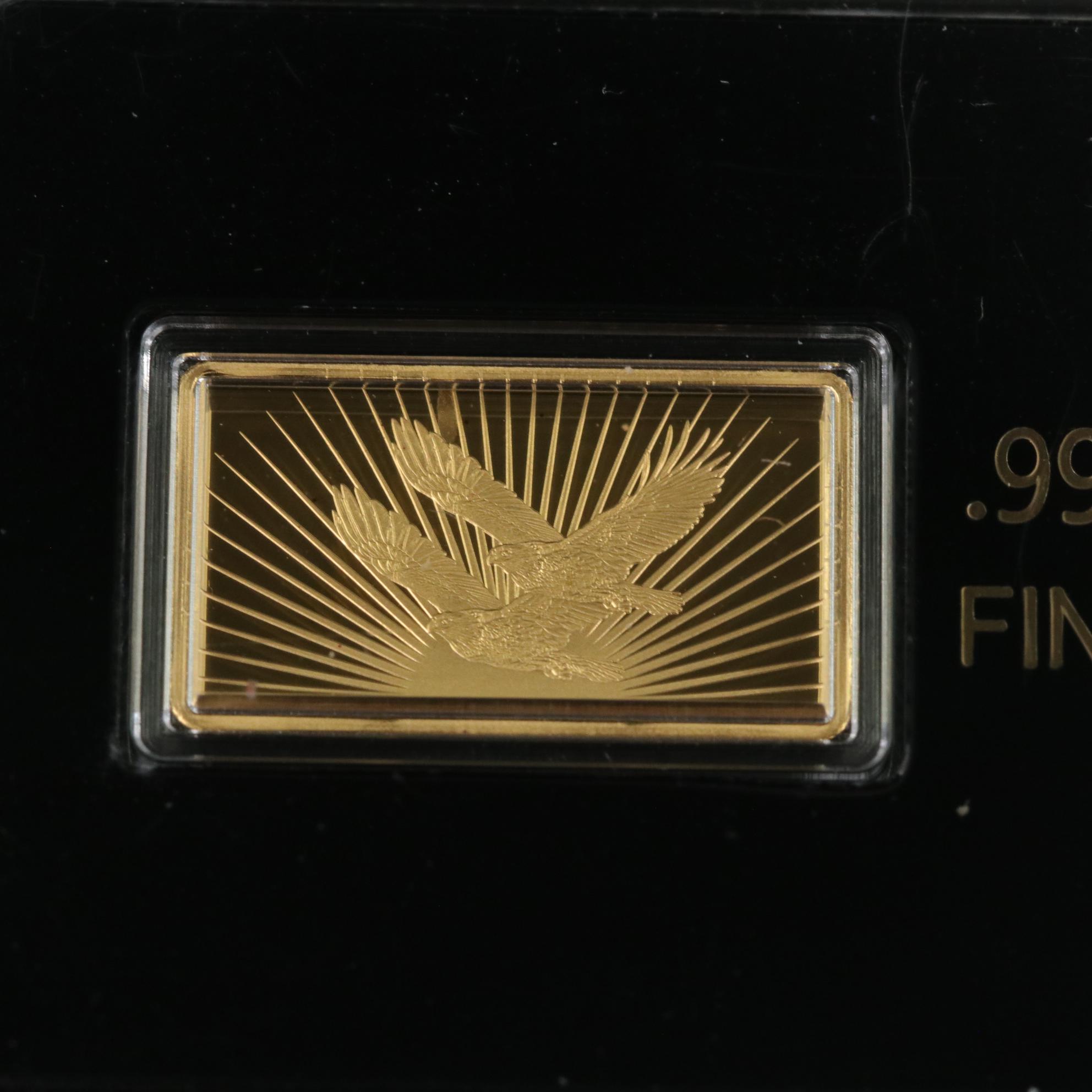 One Gram Bar of .9999 Gold