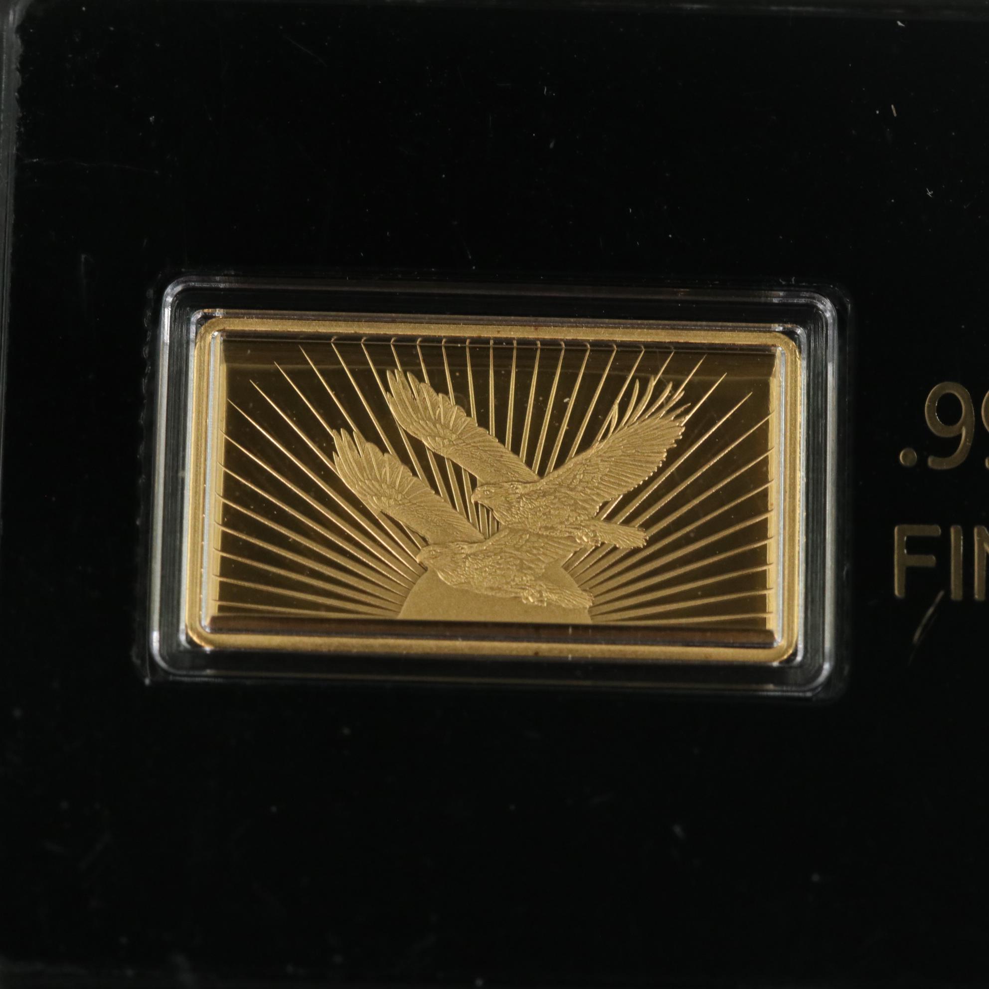 One Gram Bar of .9999 Gold