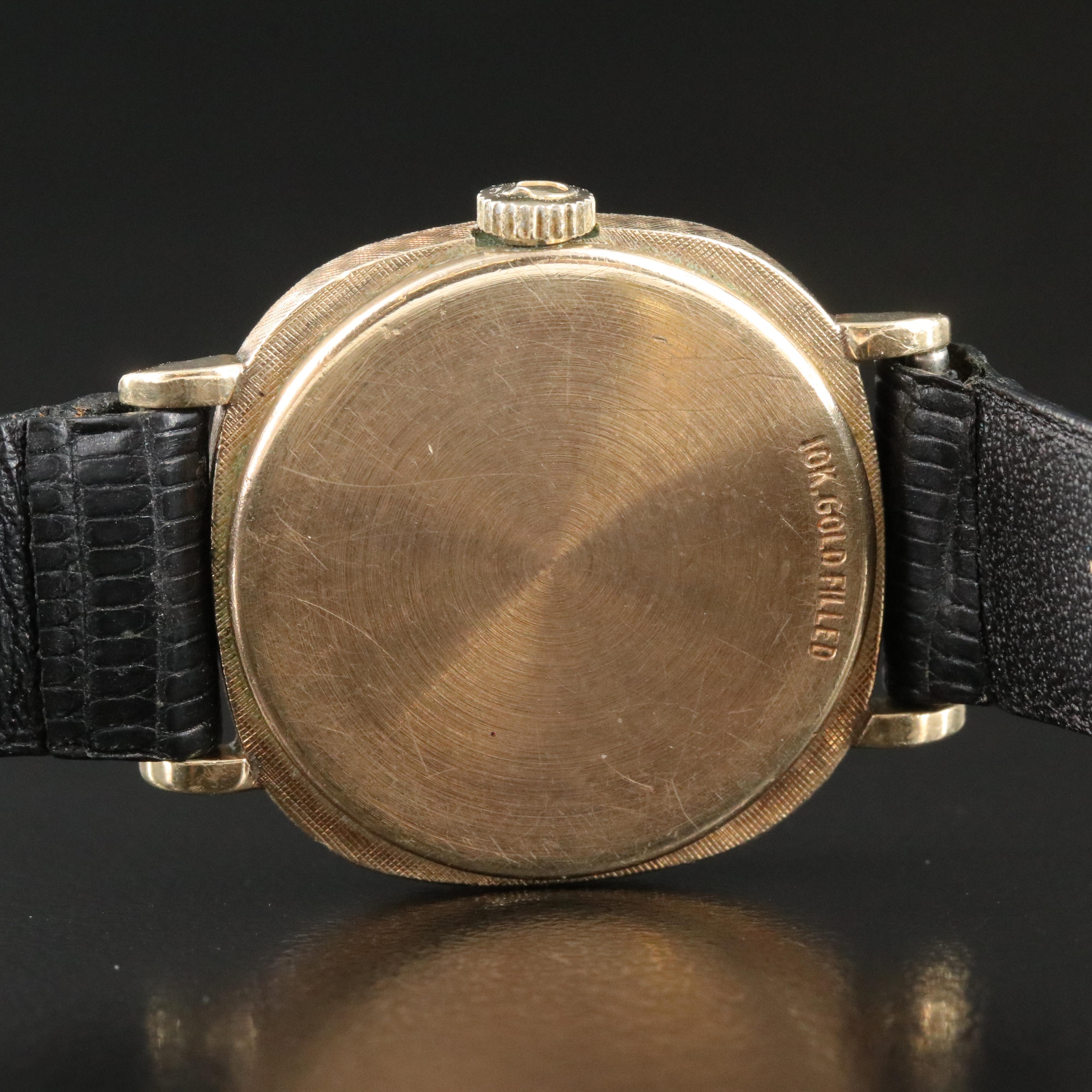 Omega Mosaic Opal Dial Stem Wind Watch