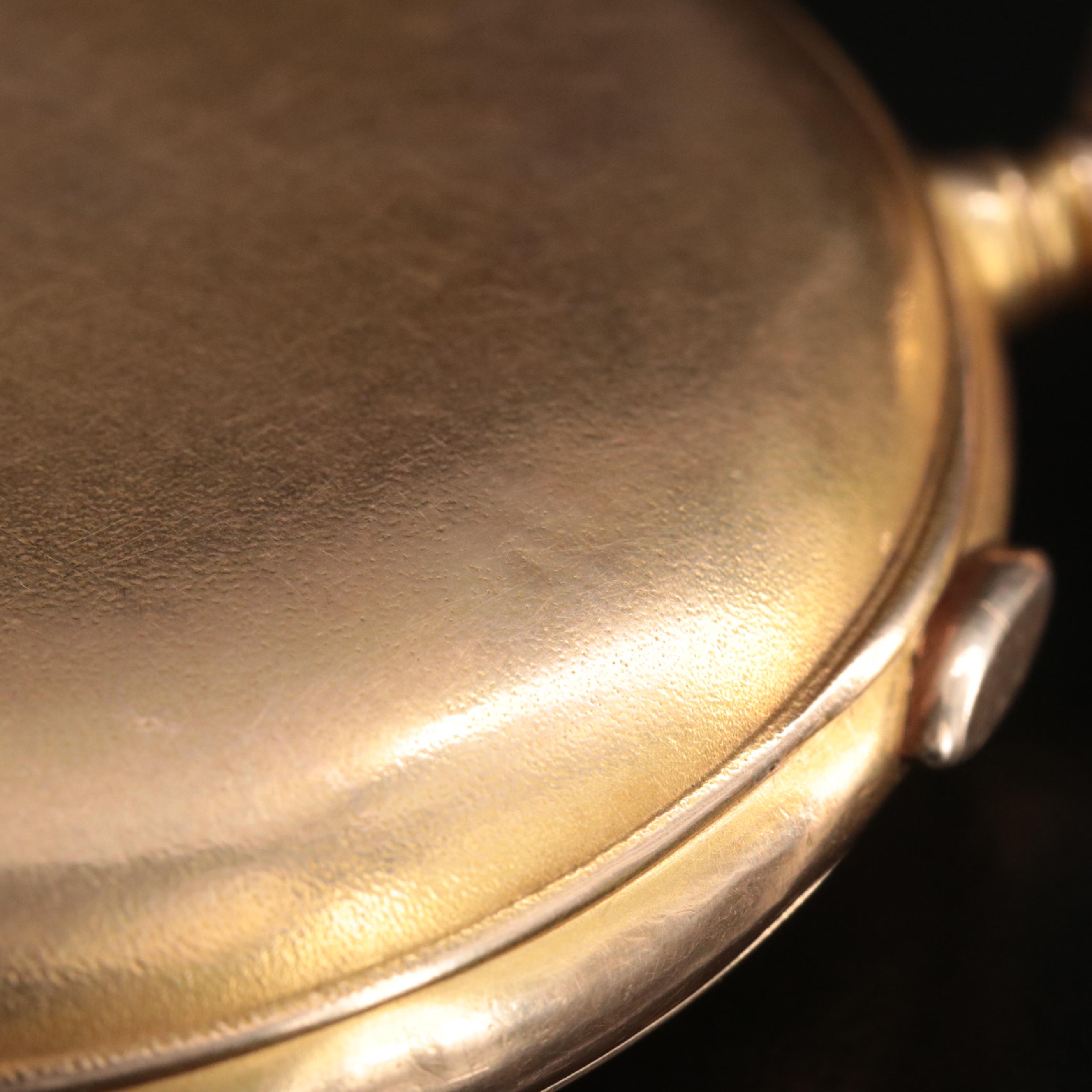 1904 Angelus Minute Repeater 18K Gold Pocket Watch