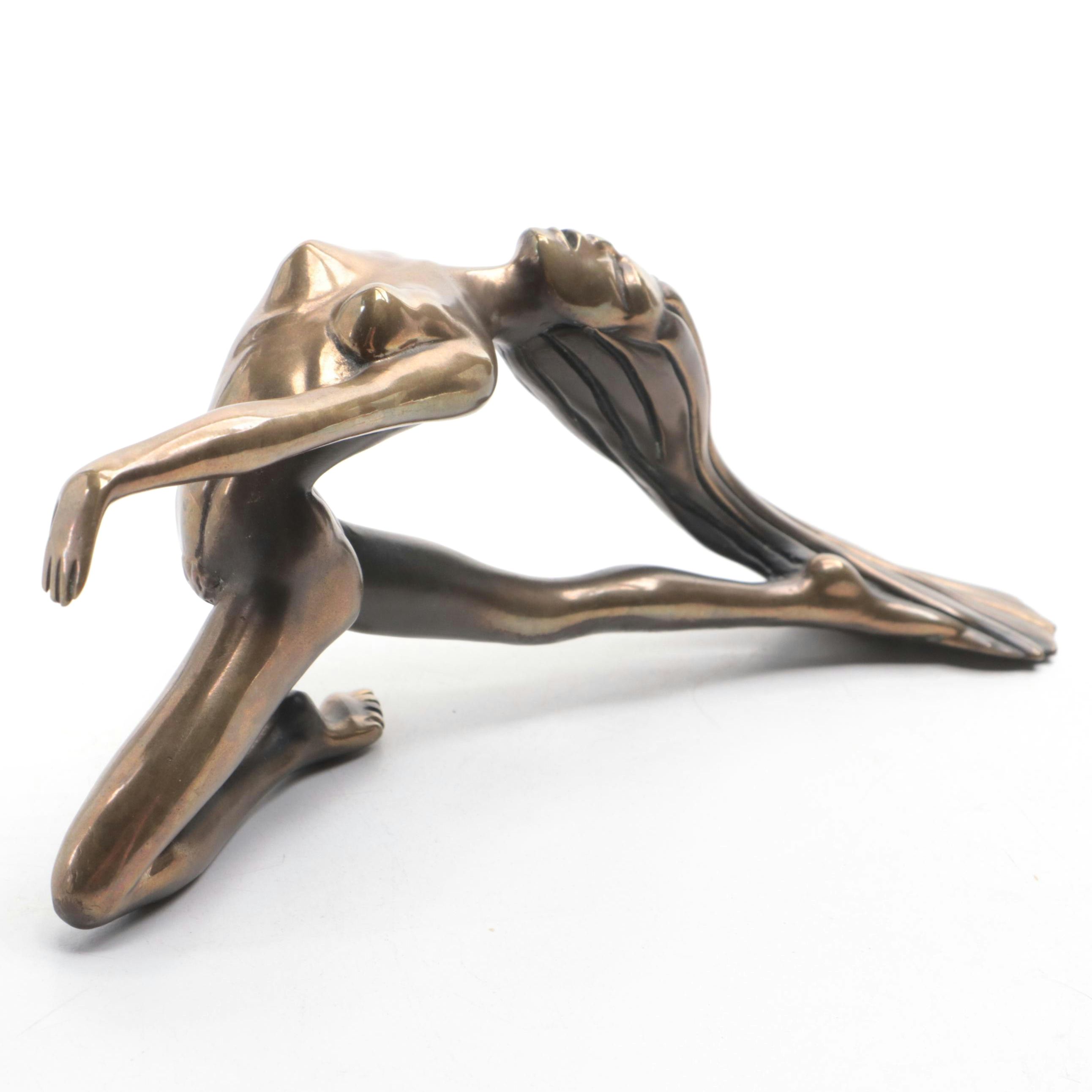 Tom Bennett Bronze Limited Edition "Terrie" Sculpture, 1976