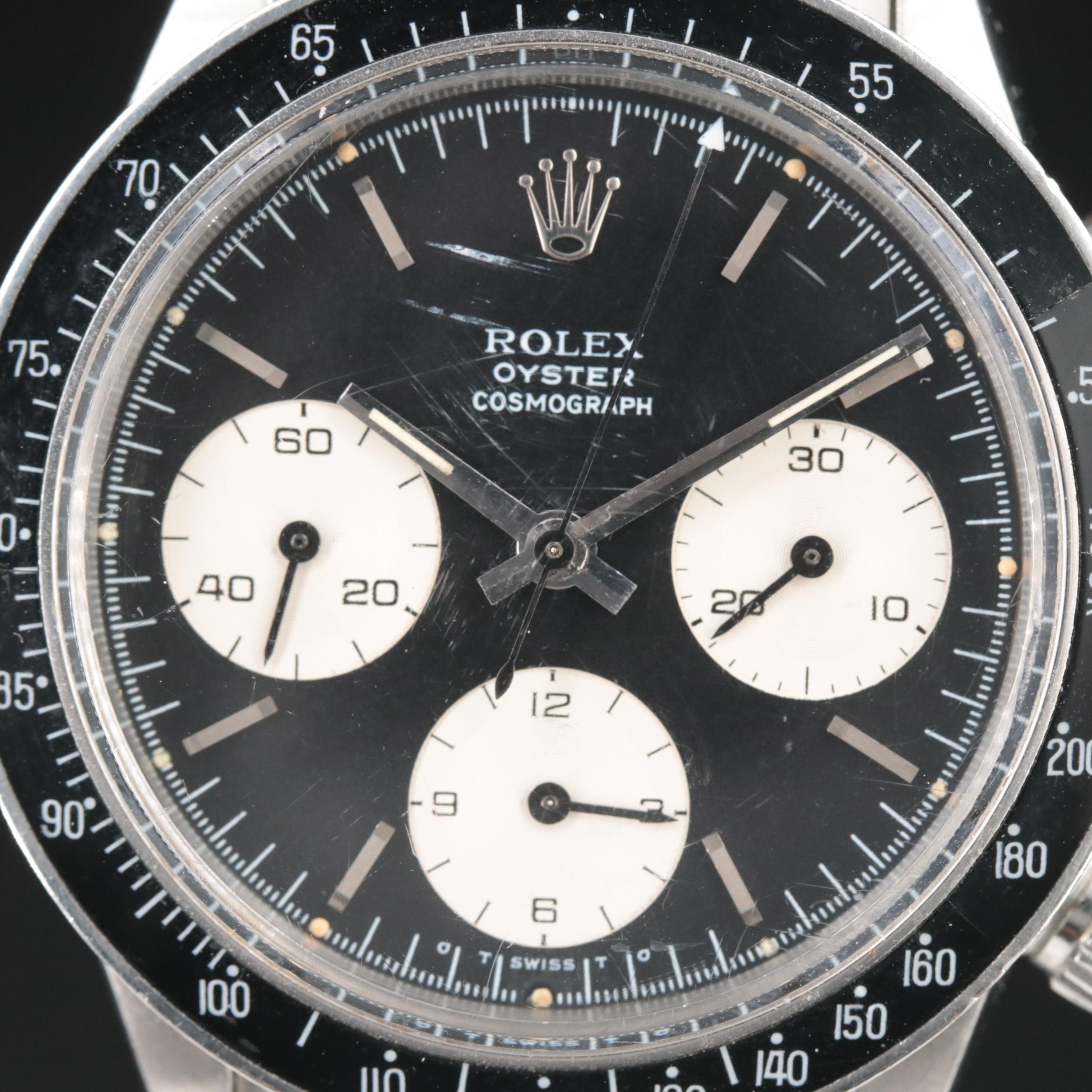 1971 Rolex Daytona 6263 Sigma Dial 37MM Steel Watch