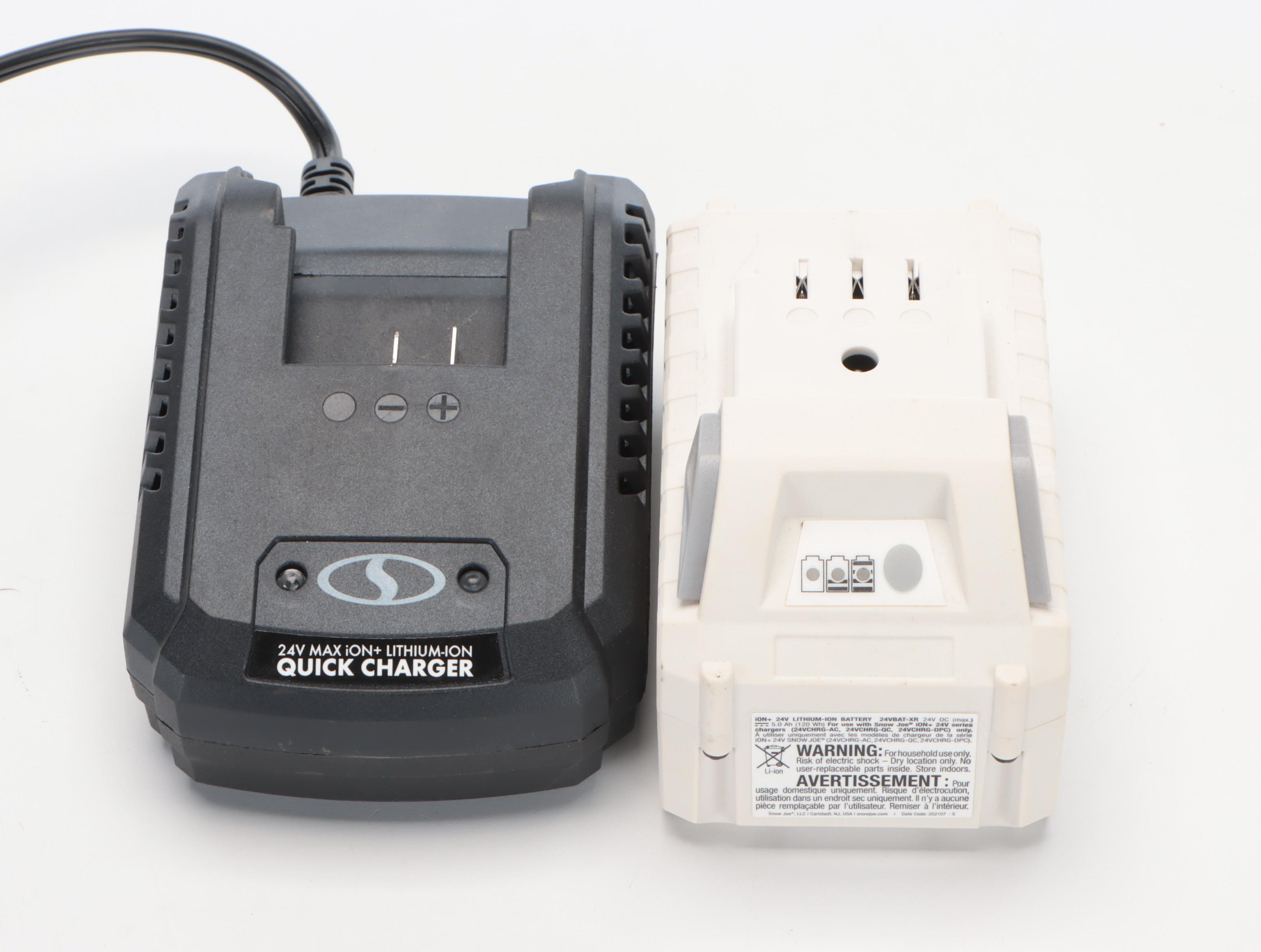 Snowjoe 24V Ion + Cordless Snow Shovel