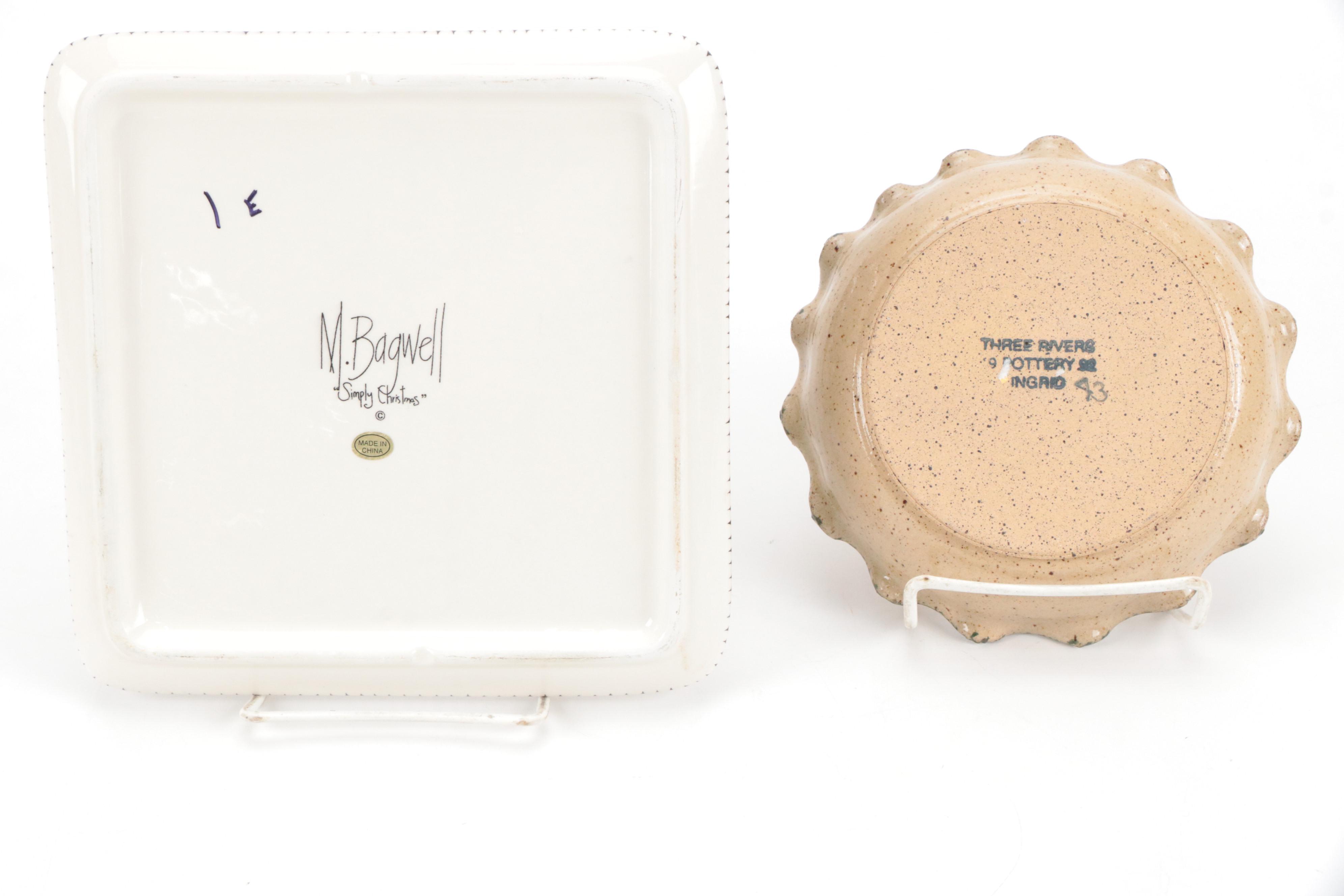 Pfaltzgraff Christmas Tree Motif Ceramic Mugs and More Seasonal Décor