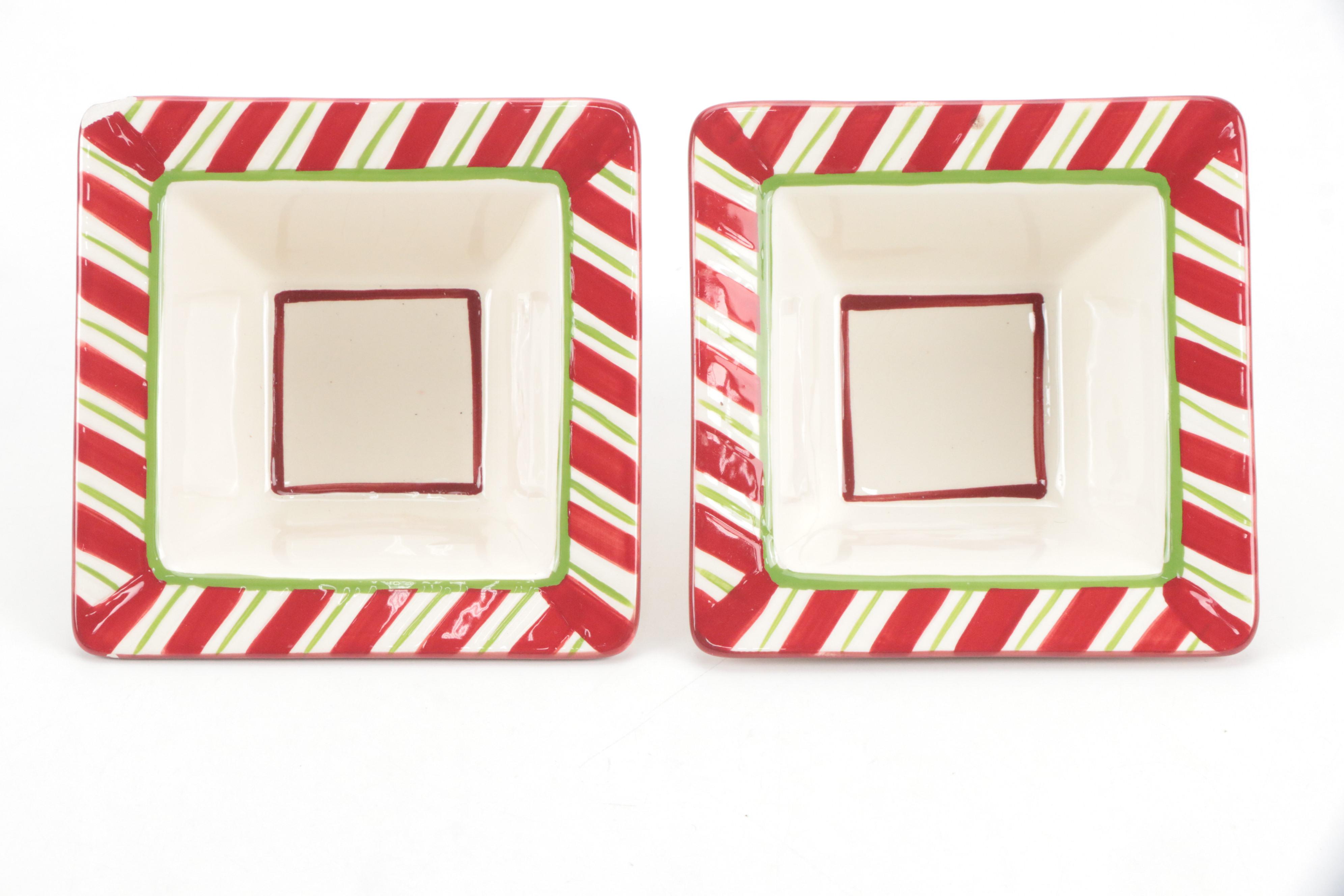 Pfaltzgraff Christmas Tree Motif Ceramic Mugs and More Seasonal Décor