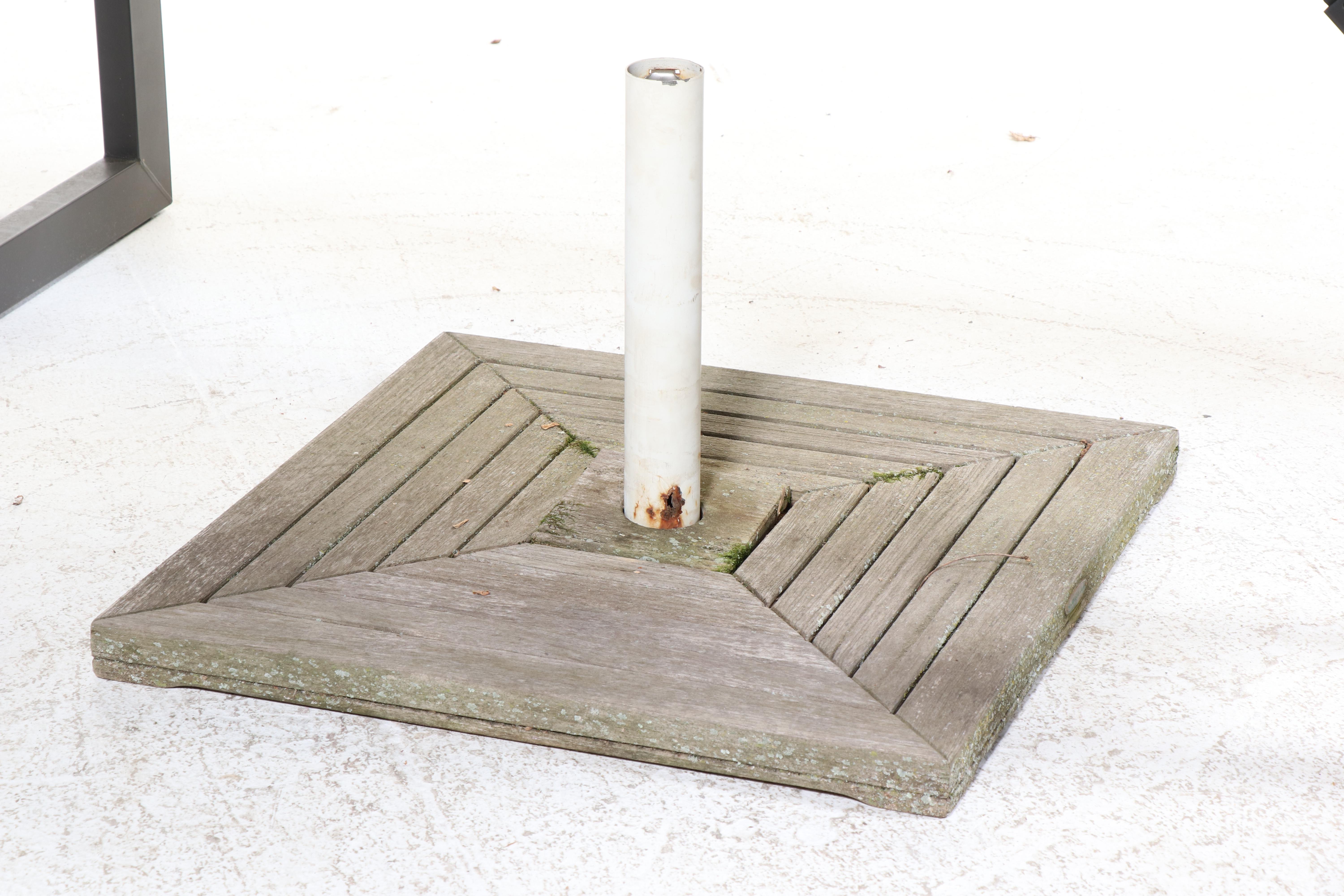 Lifetime Contemporary Patio Picnic Table, Umbrella, and Storage Chest