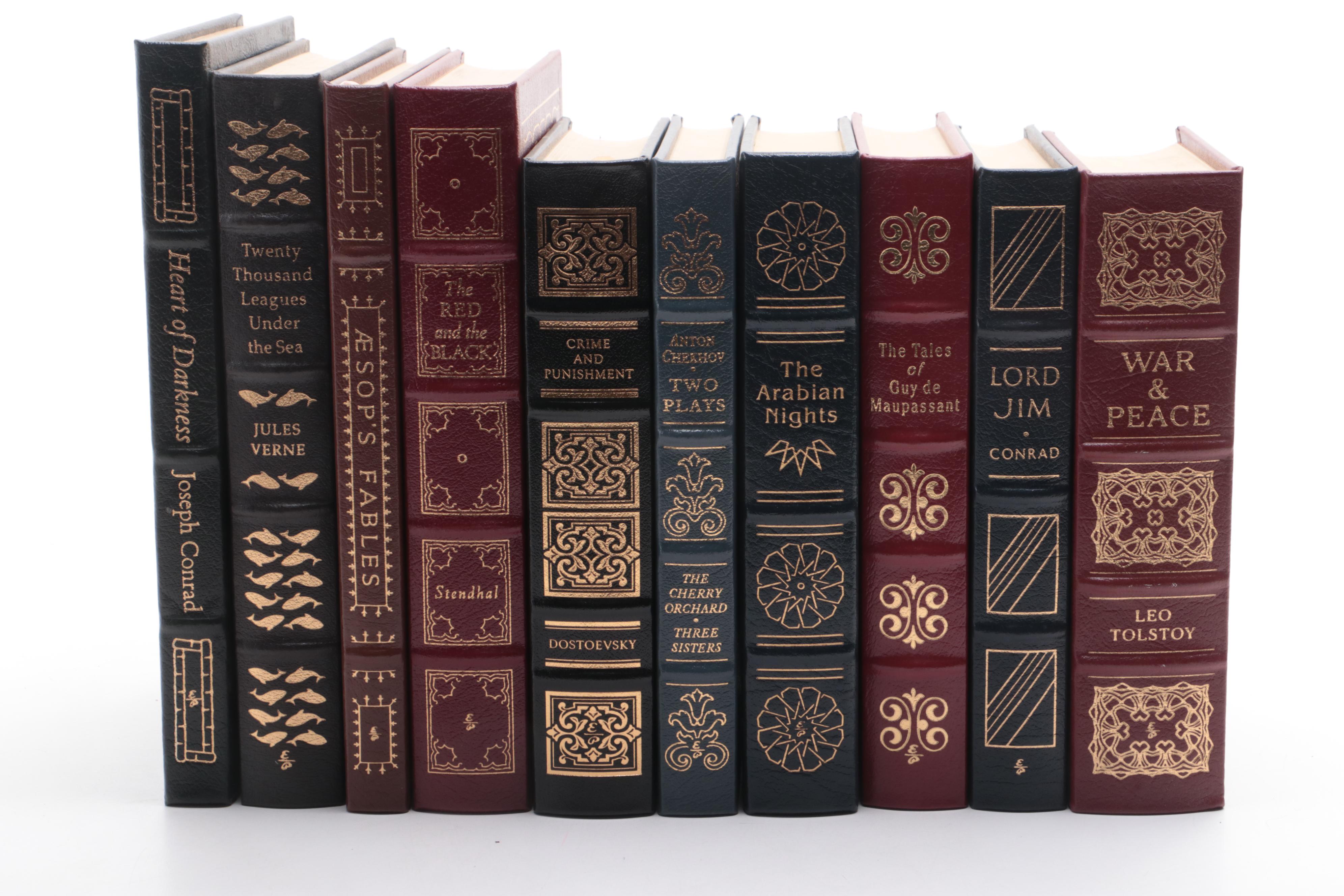 Easton Press "War and Peace," "Heart of Darkness," and More Literary Classics