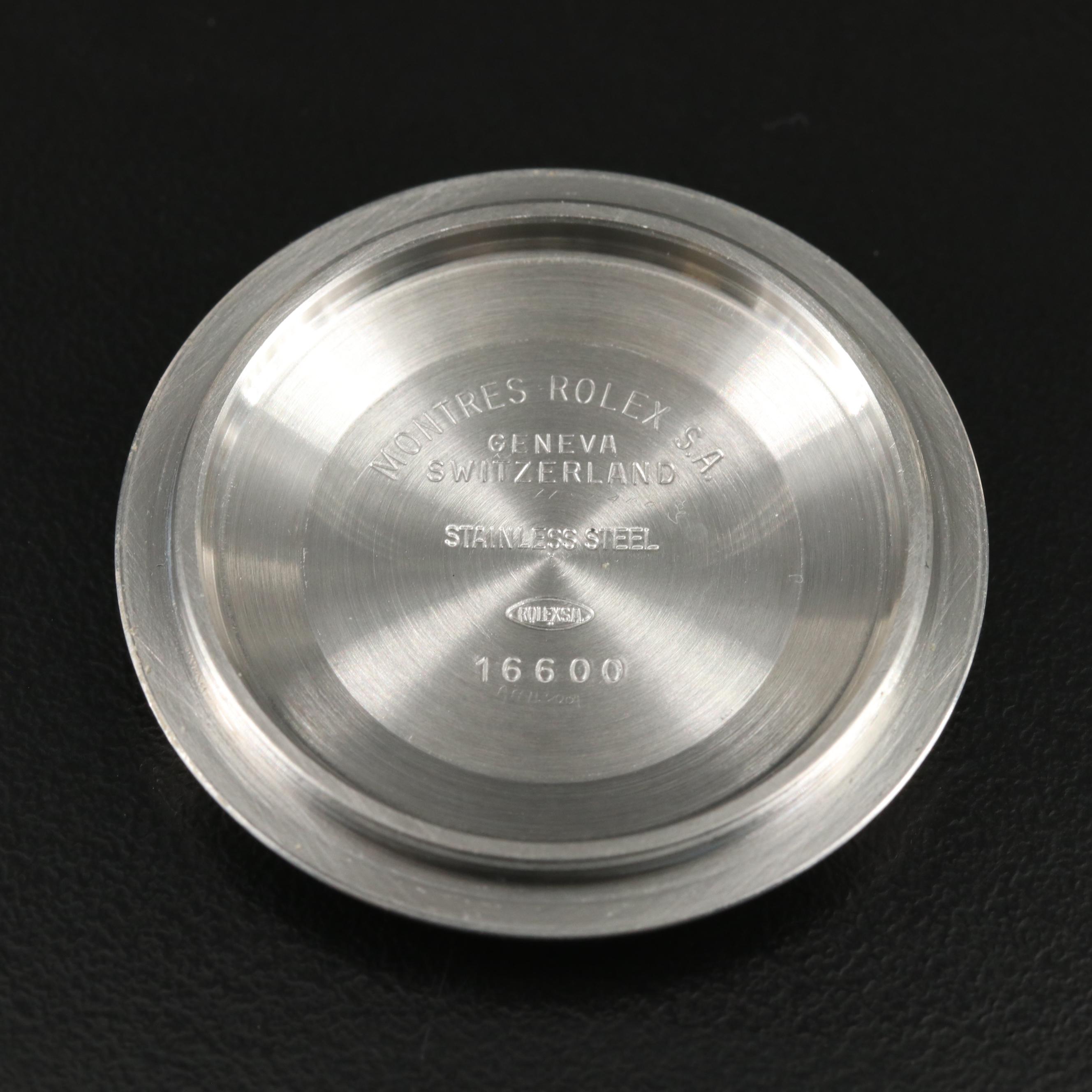 1997 Rolex Sea-Dweller 16600 Steel 40MM Watch