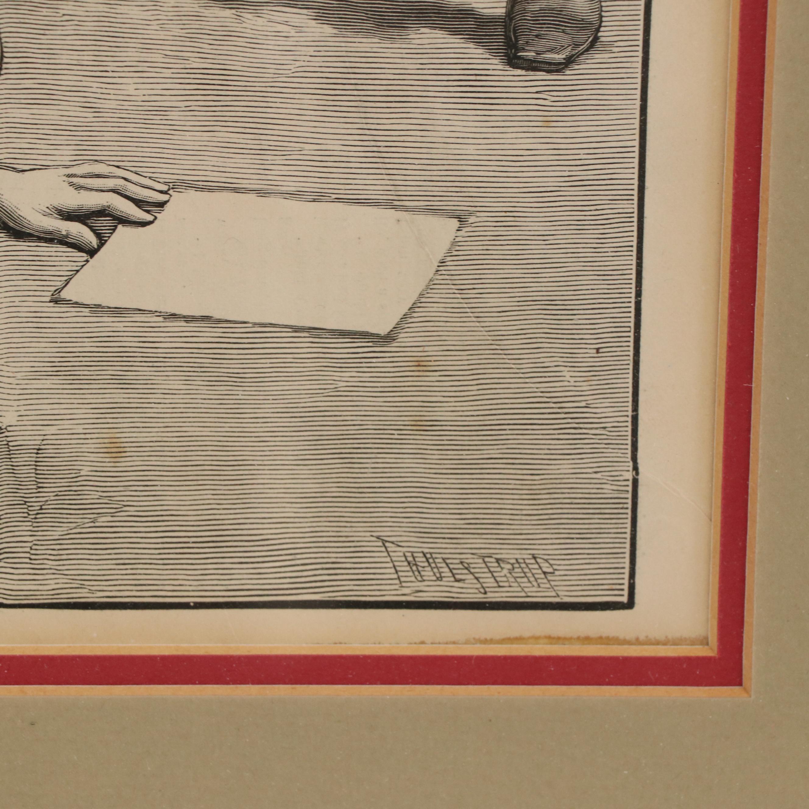 Harper's Weekly Baseball-Themed Wood Engravings, Late 19th Century