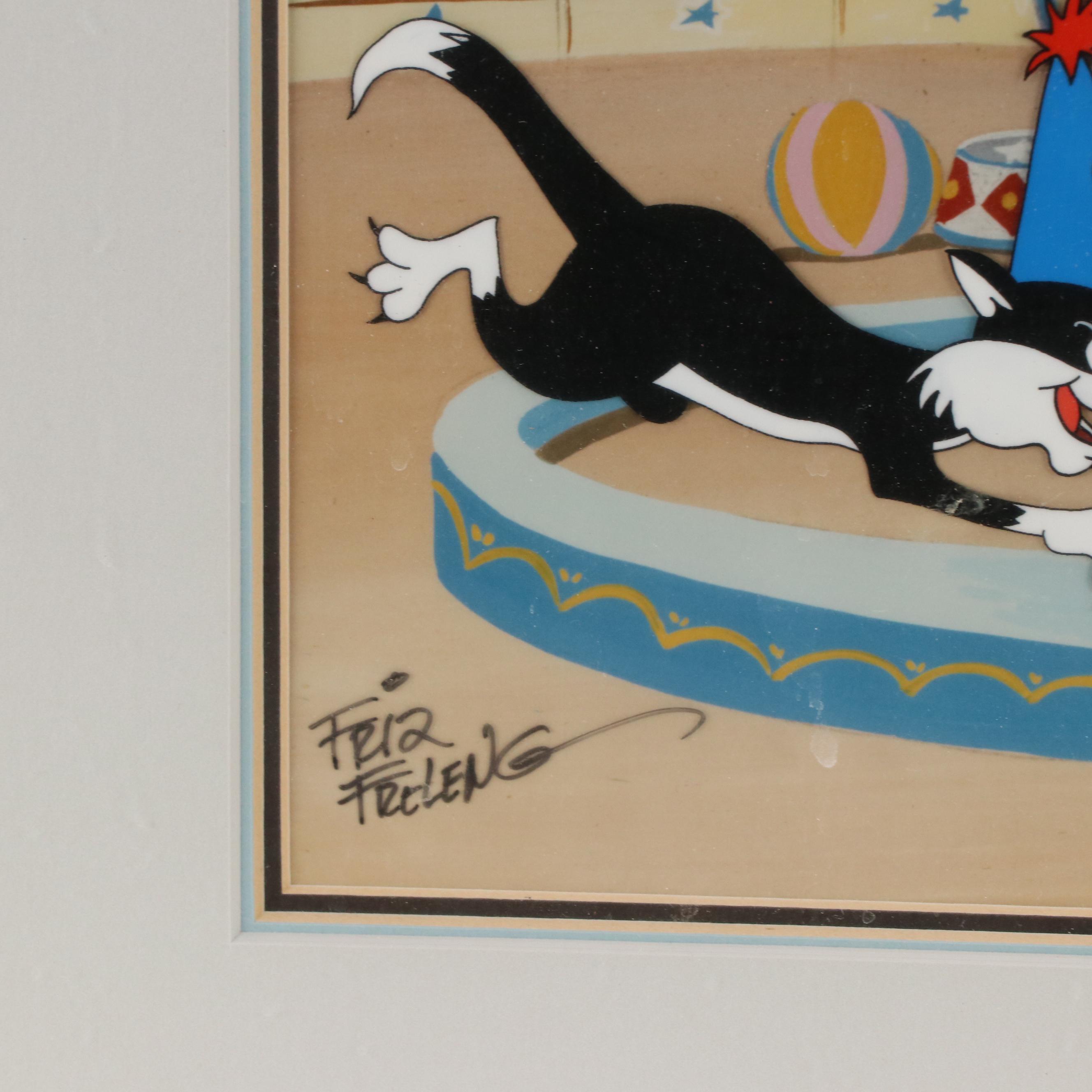 Friz Freleng Hand-Painted Sericel "Circus," 1988