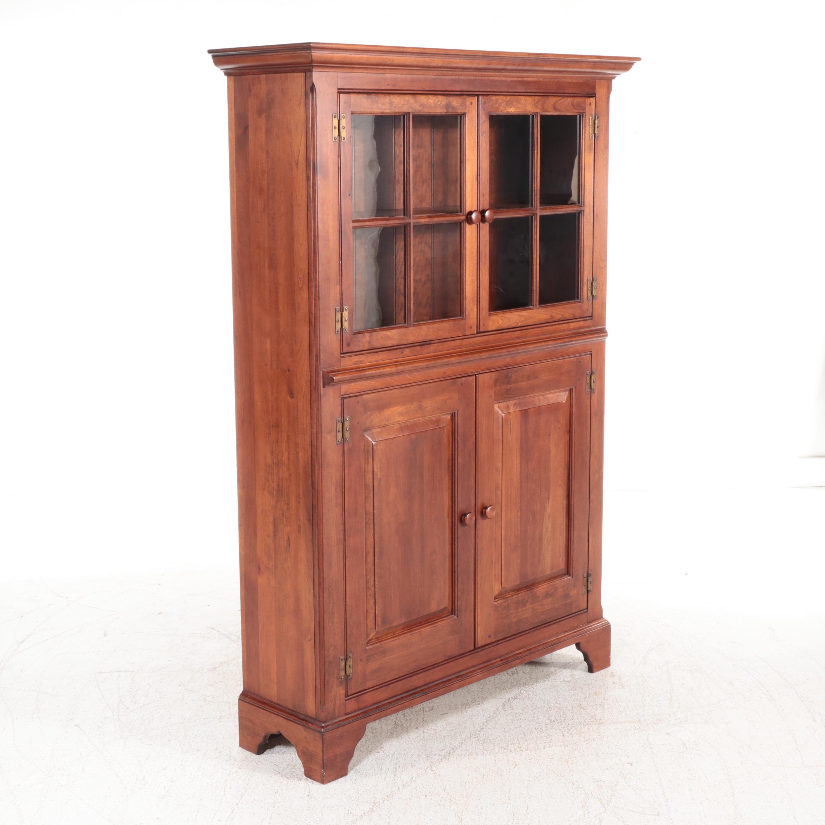 Bob Timberlake for Lexington Chippendale Style Cherrywood Cupboard