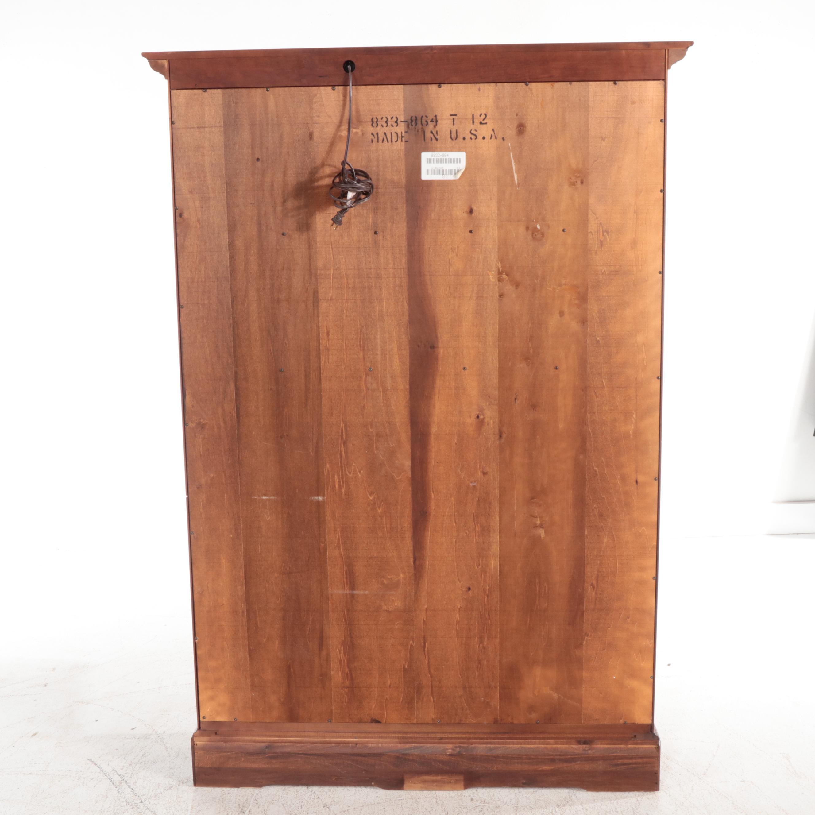 Bob Timberlake for Lexington Chippendale Style Cherrywood Cupboard
