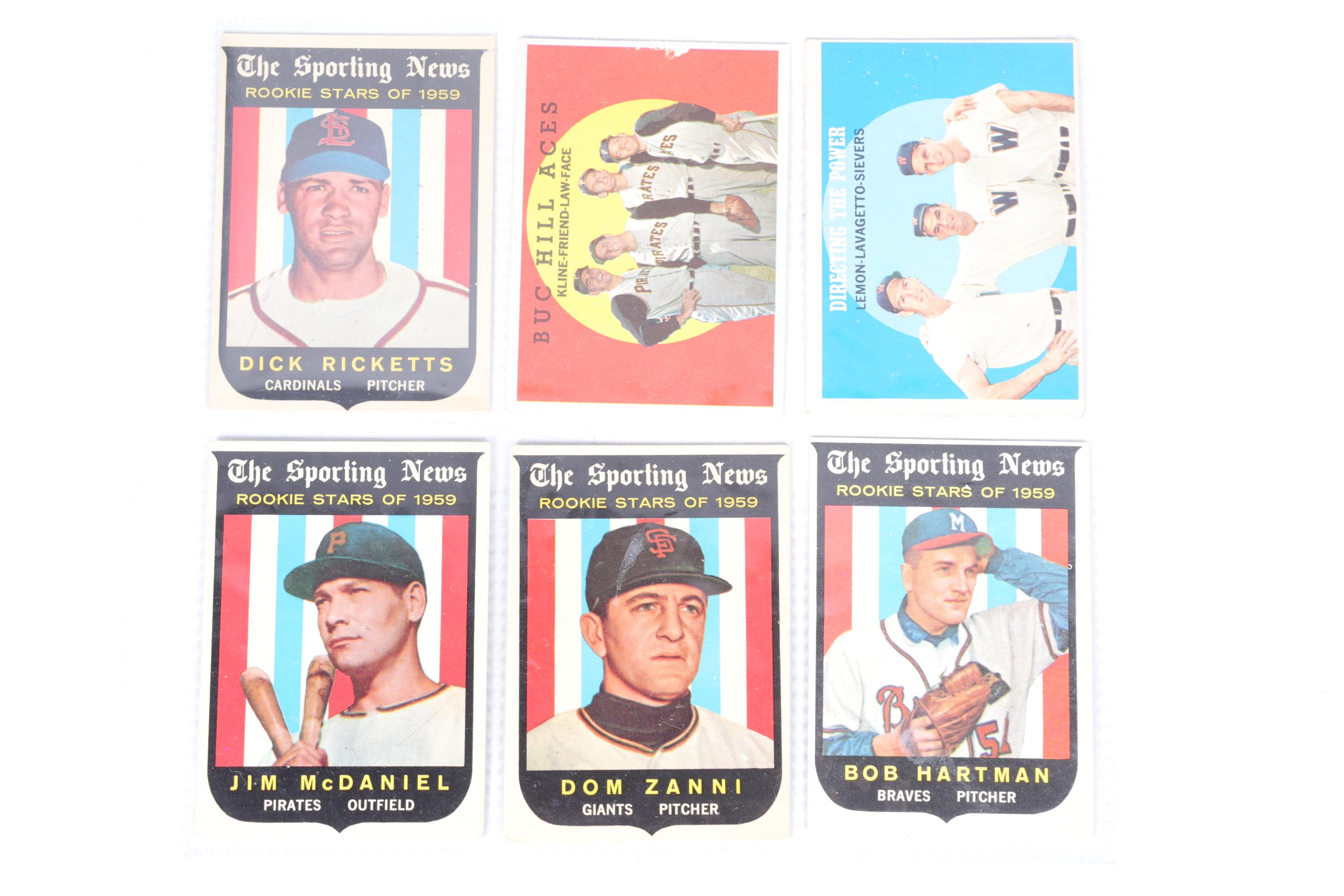 Fifty-One Topps 1959 Baseball Cards