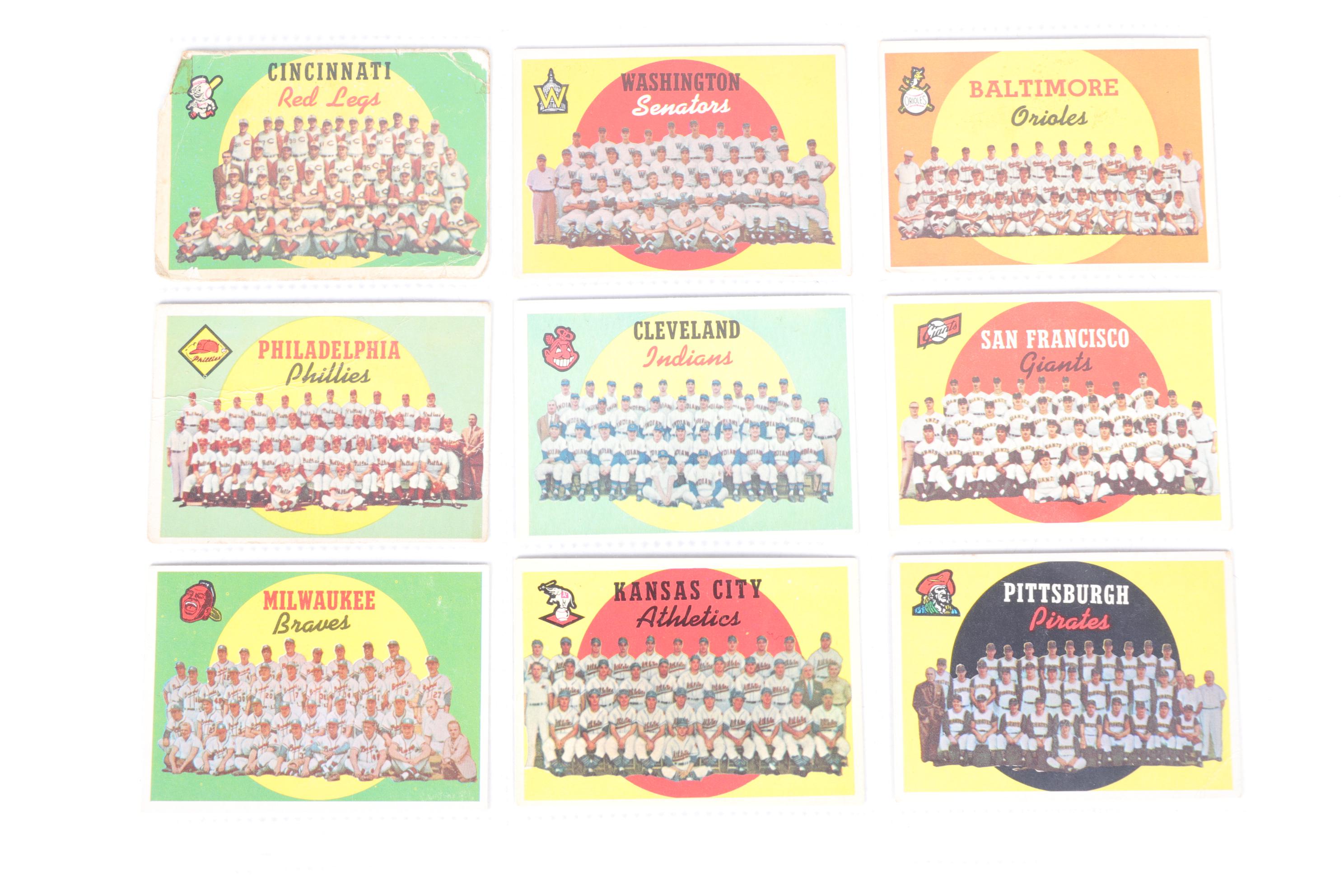 Fifty-One Topps 1959 Baseball Cards