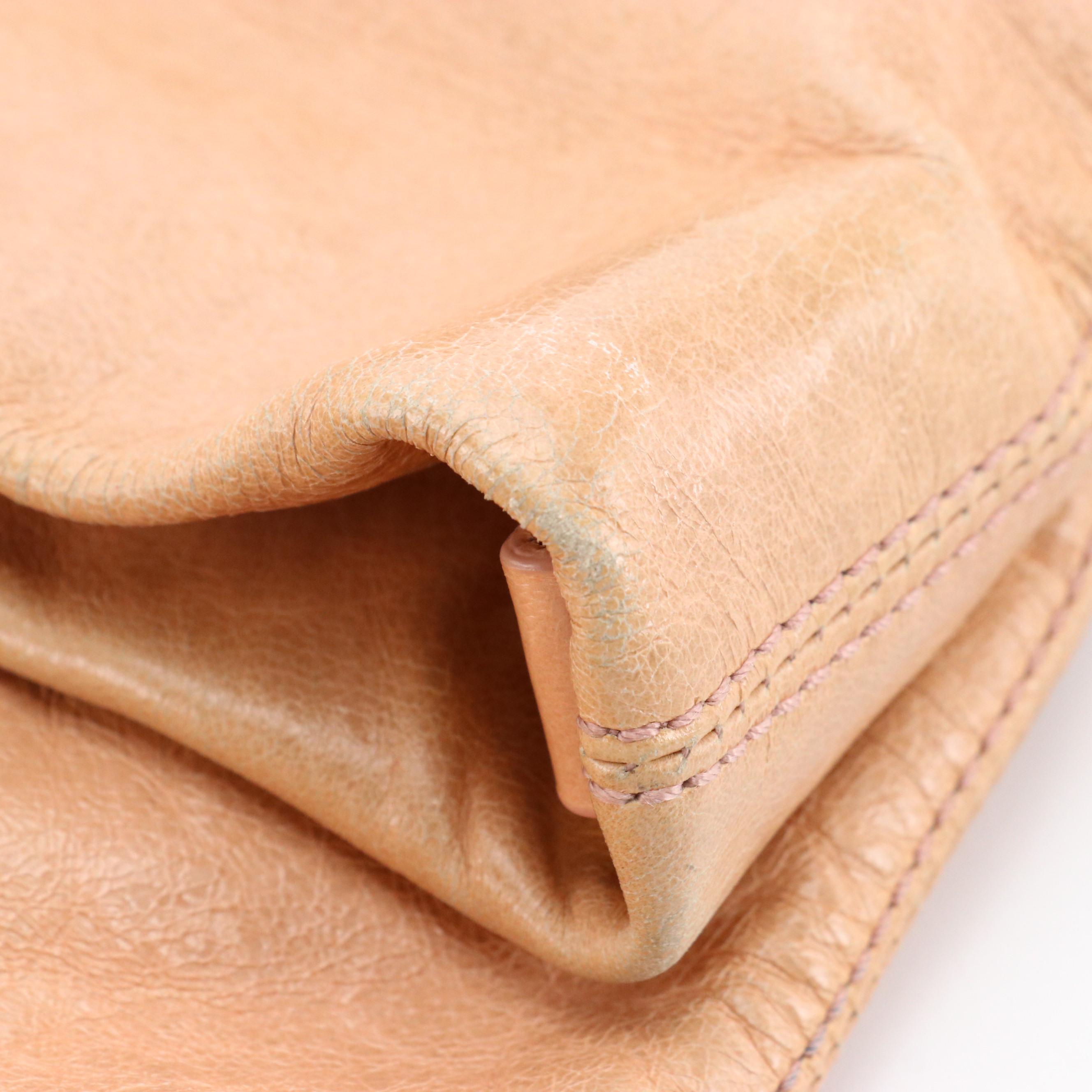 Tory Burch Dena Foldover Clutch/Crossbody Bag in Leather