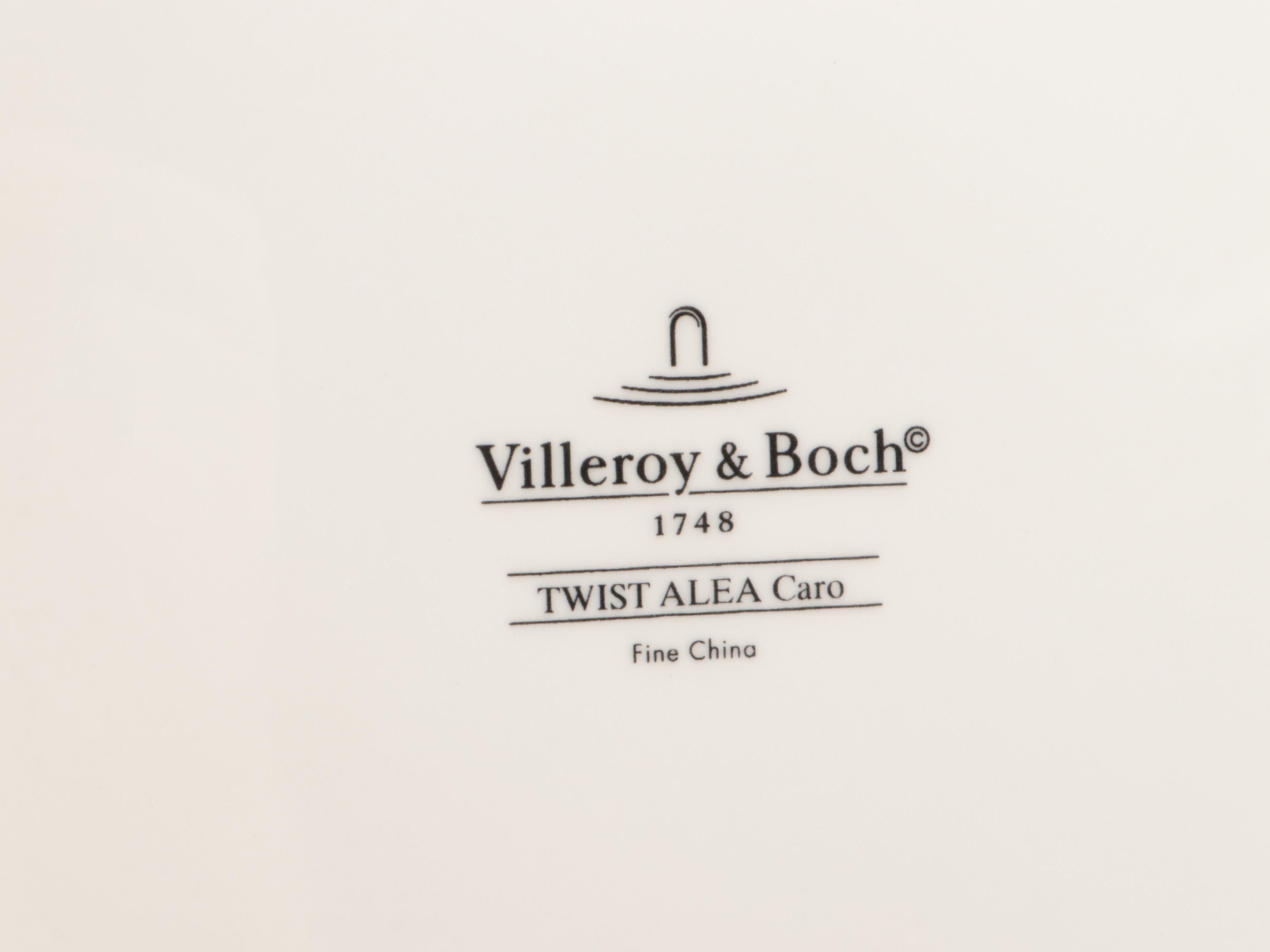 Villeroy & Boch "Twist Alea Caro" Dinnerware and Other Serving Pieces