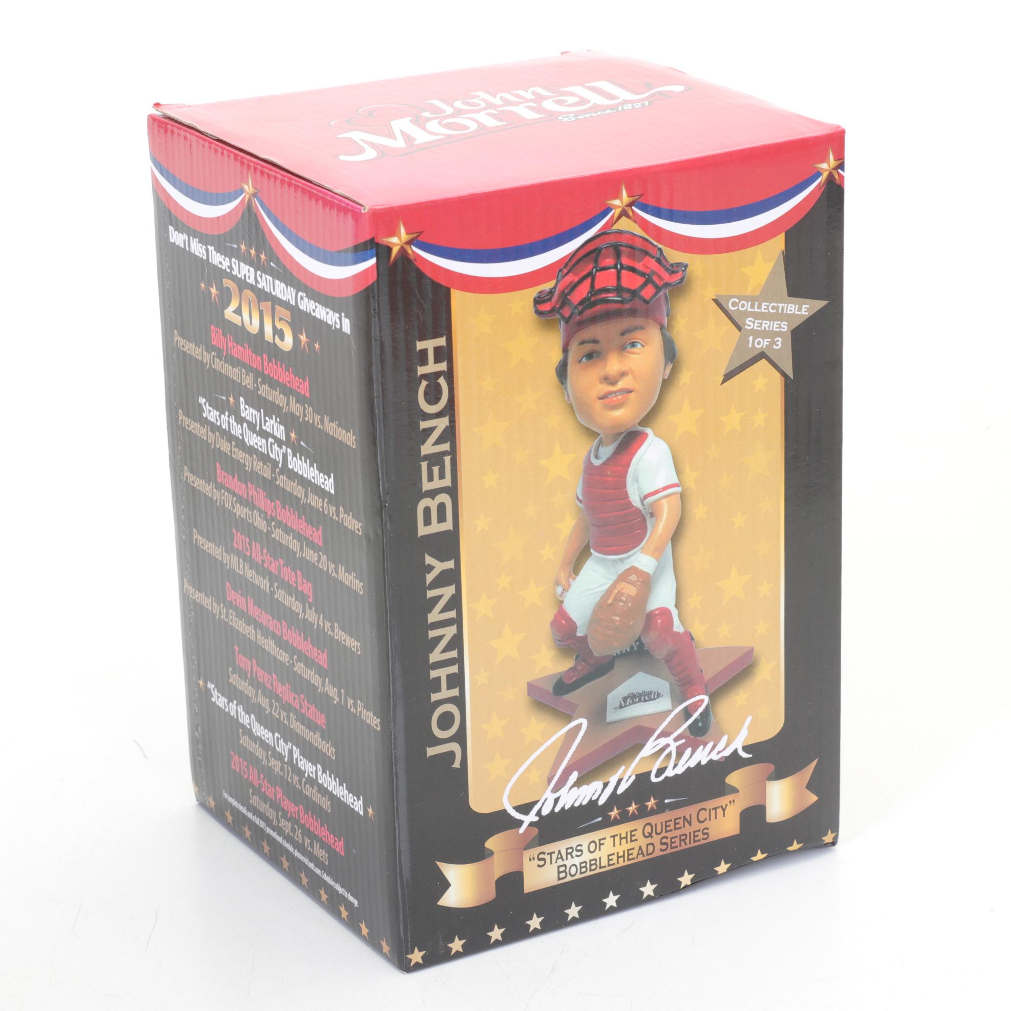 Cincinnati Reds Bobbleheads and Other Items