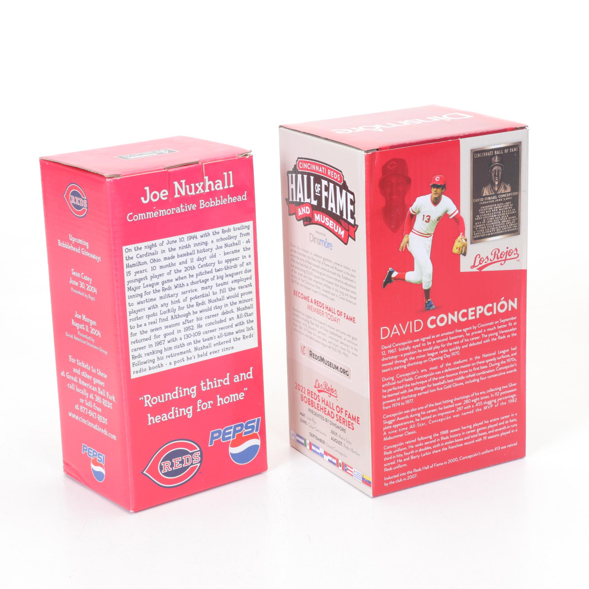 Cincinnati Reds Bobbleheads and Other Items