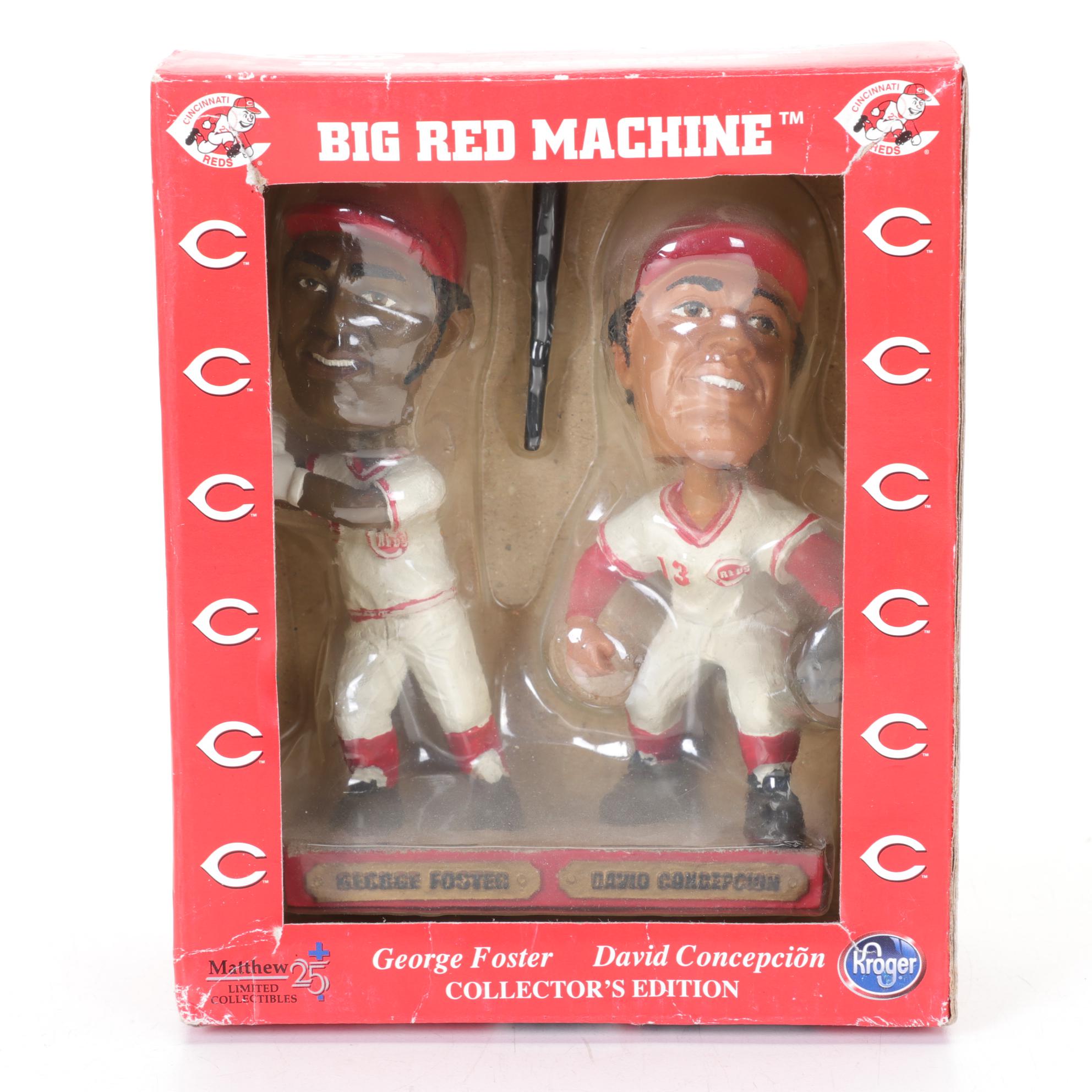 Cincinnati Reds Bobbleheads and Other Items