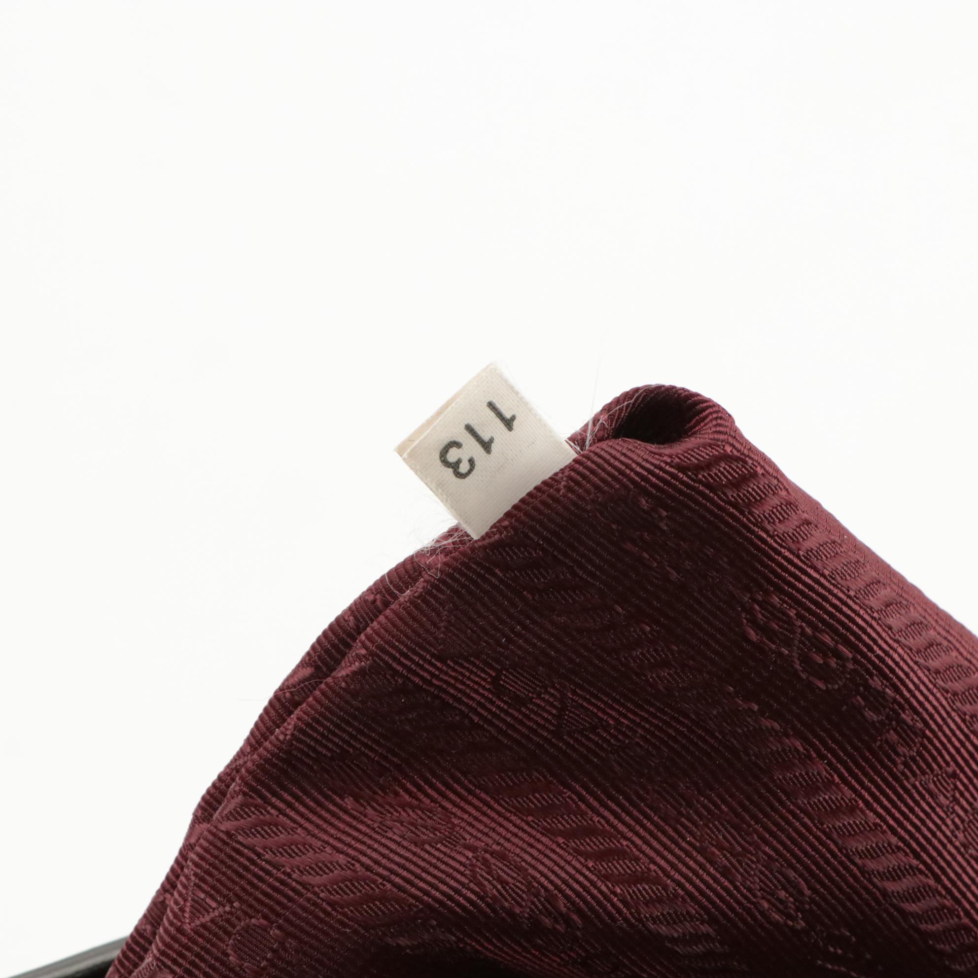 Prada Large Tote in Burgundy Saffiano Lux Leather