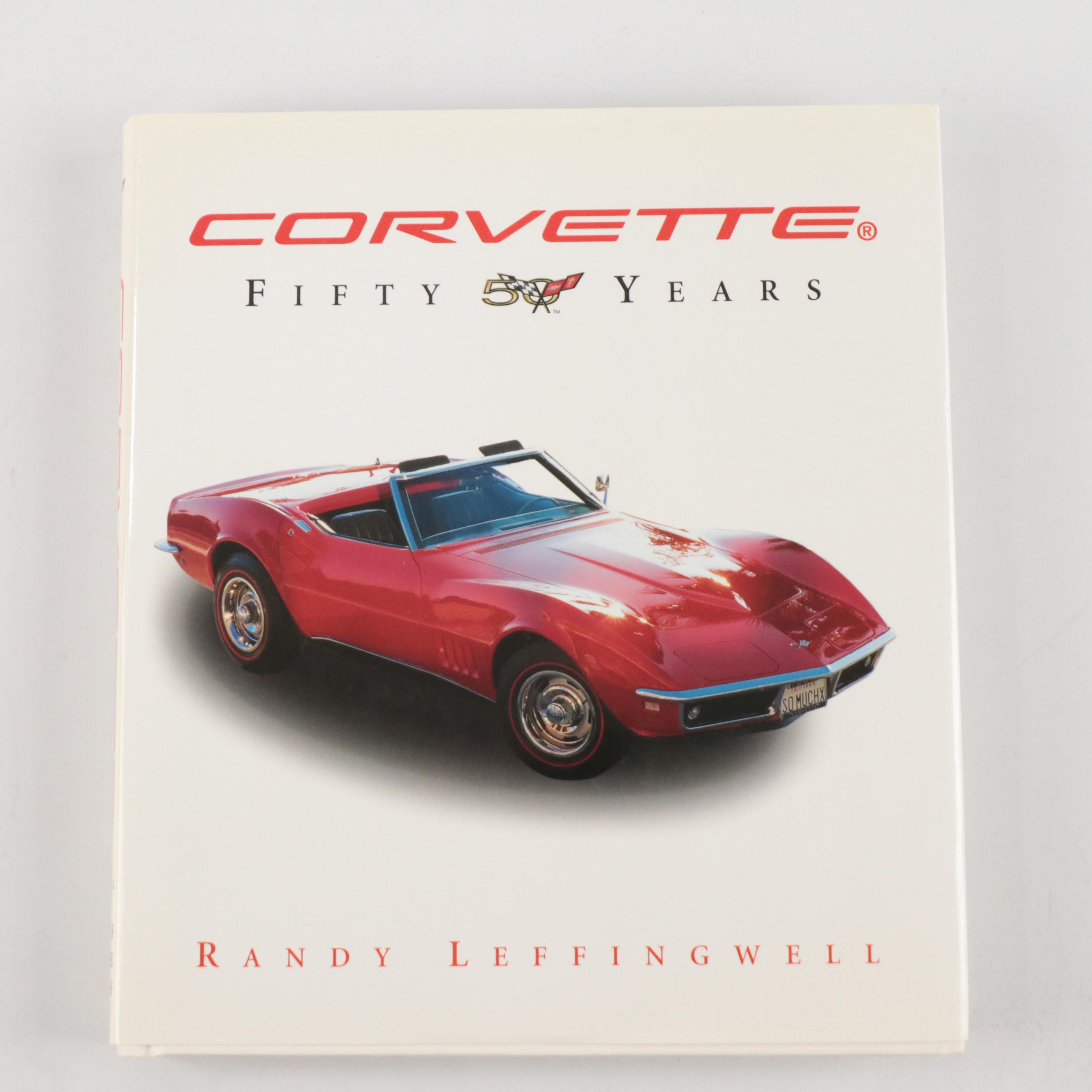 "Corvette Chronicle" by James M. Flammang & More Corvette Books with Wall Décor