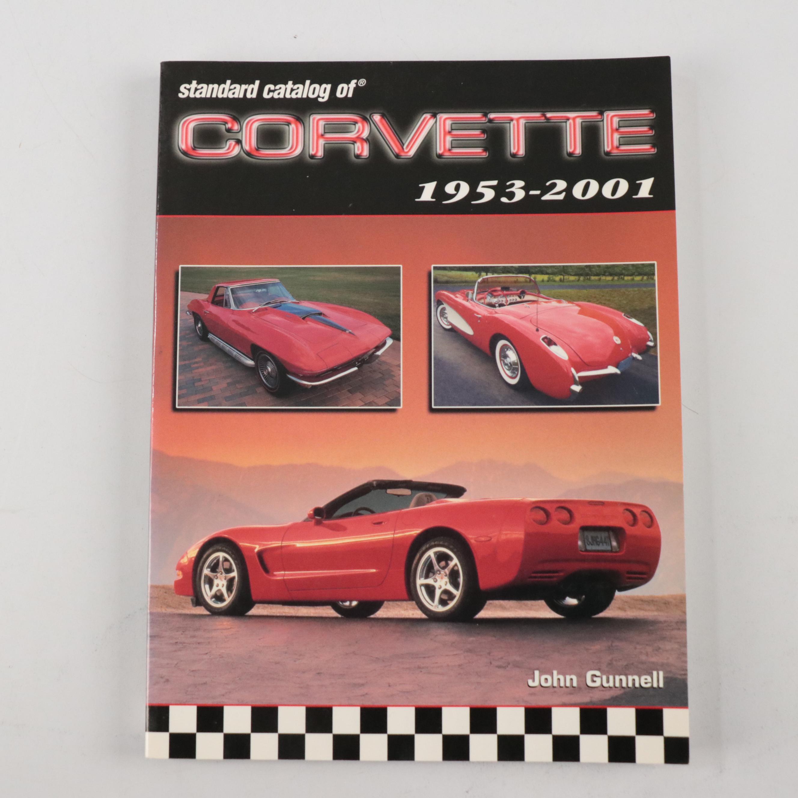 "Corvette Chronicle" by James M. Flammang & More Corvette Books with Wall Décor