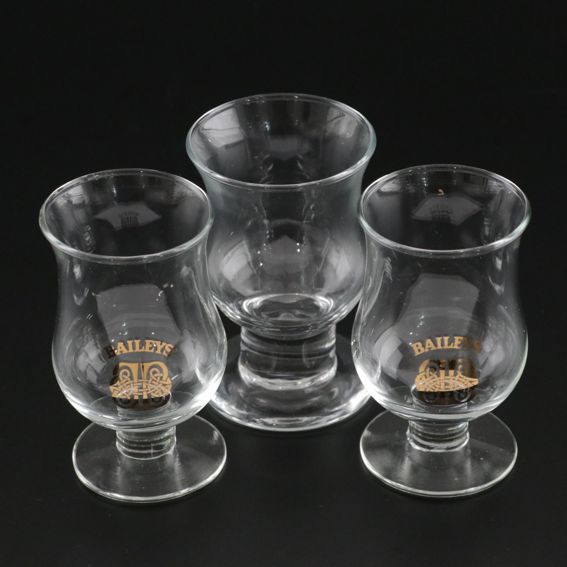 Hand Blown Mid-Century Glass Kettle With Silver Plate Tray and Cordial Glasses