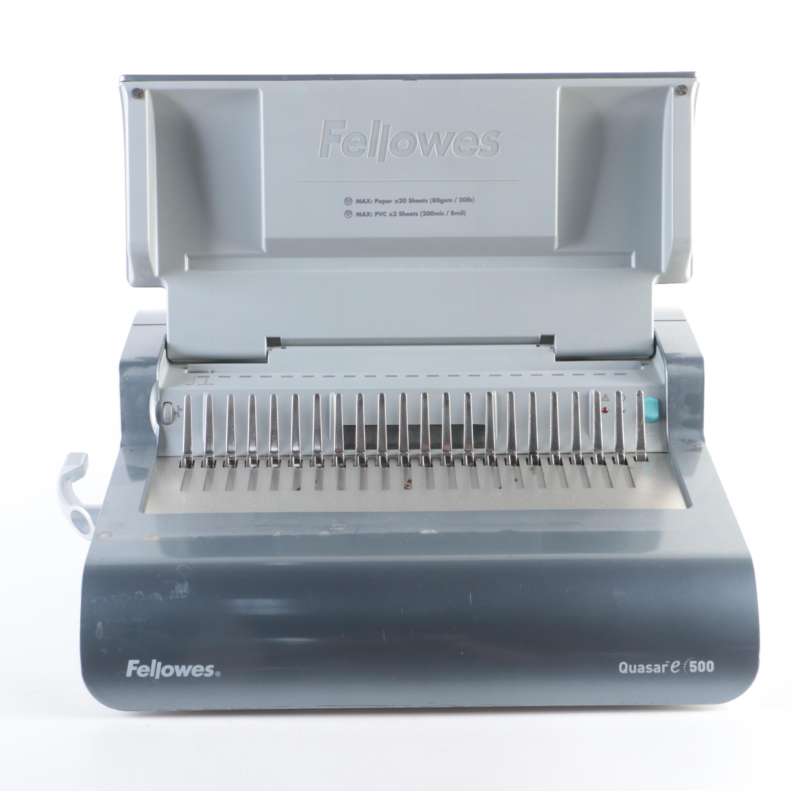 Fellowes Quasar-E 500 Binding Machine