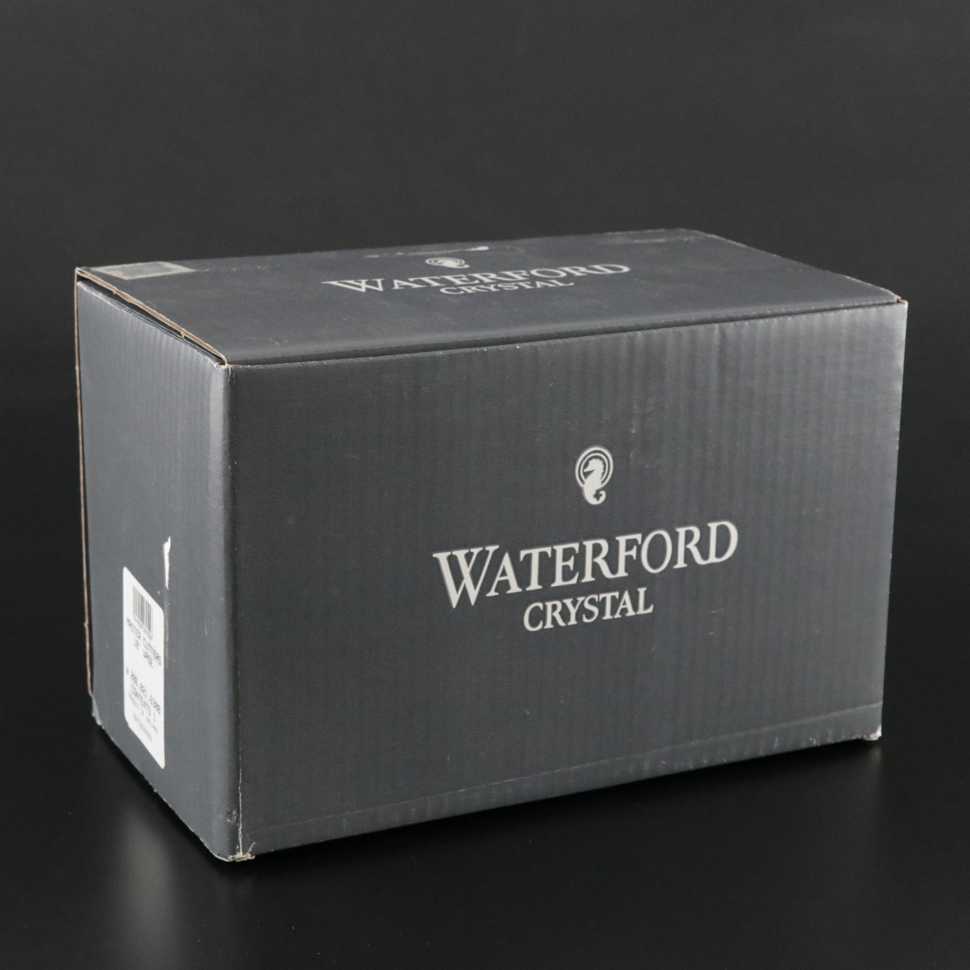 Waterford "Master Cutter Collection" Crystal Trumpet Vase