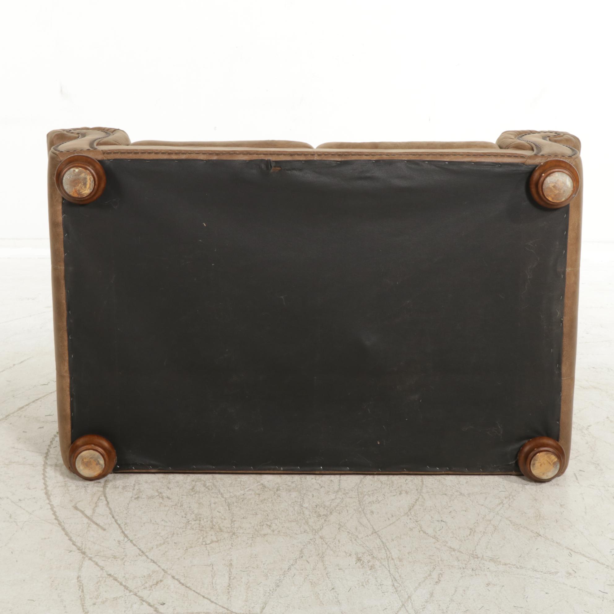 Ashley Furniture "Larkinhurst" Faux Leather Loveseat