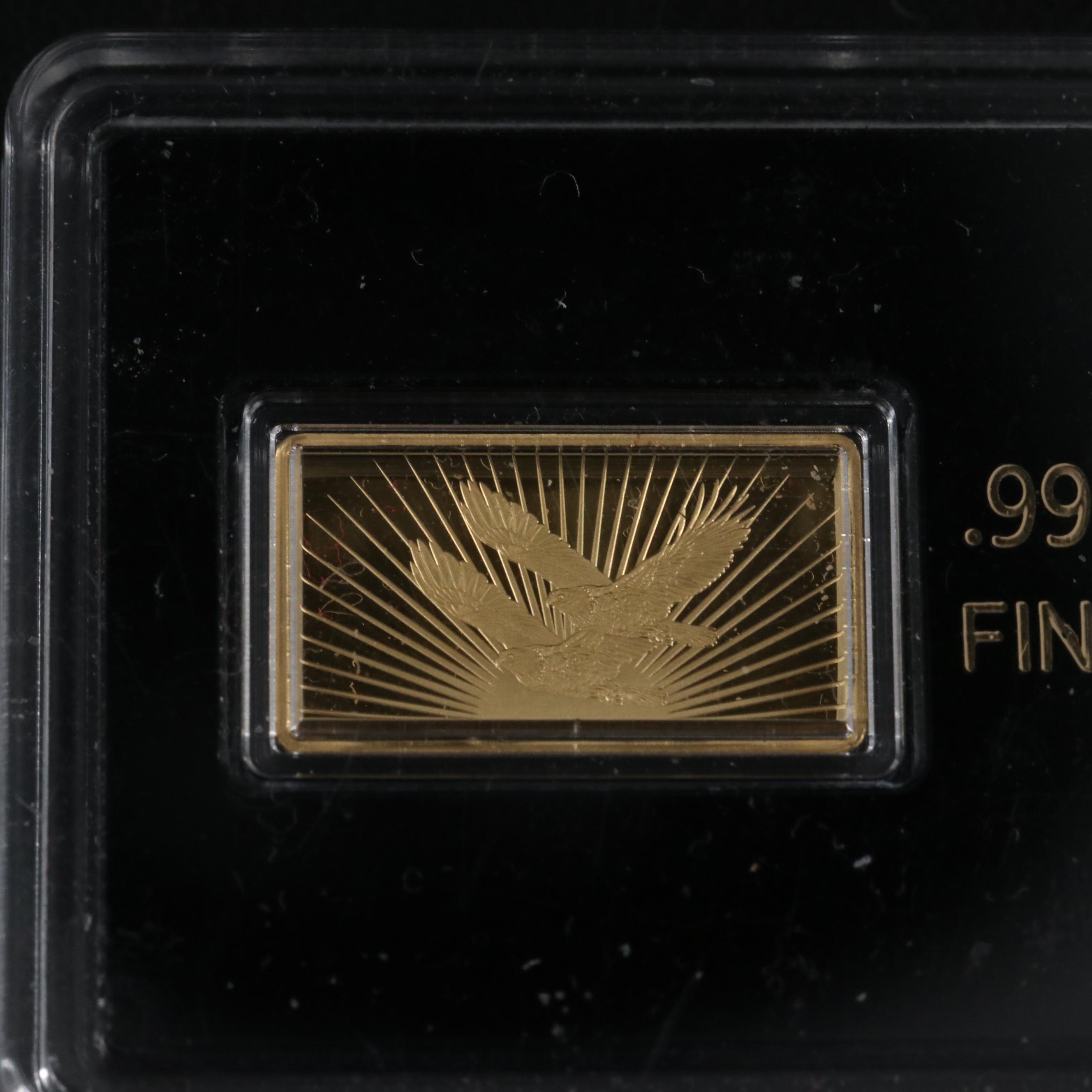 One Gram Bar of .9999 Gold