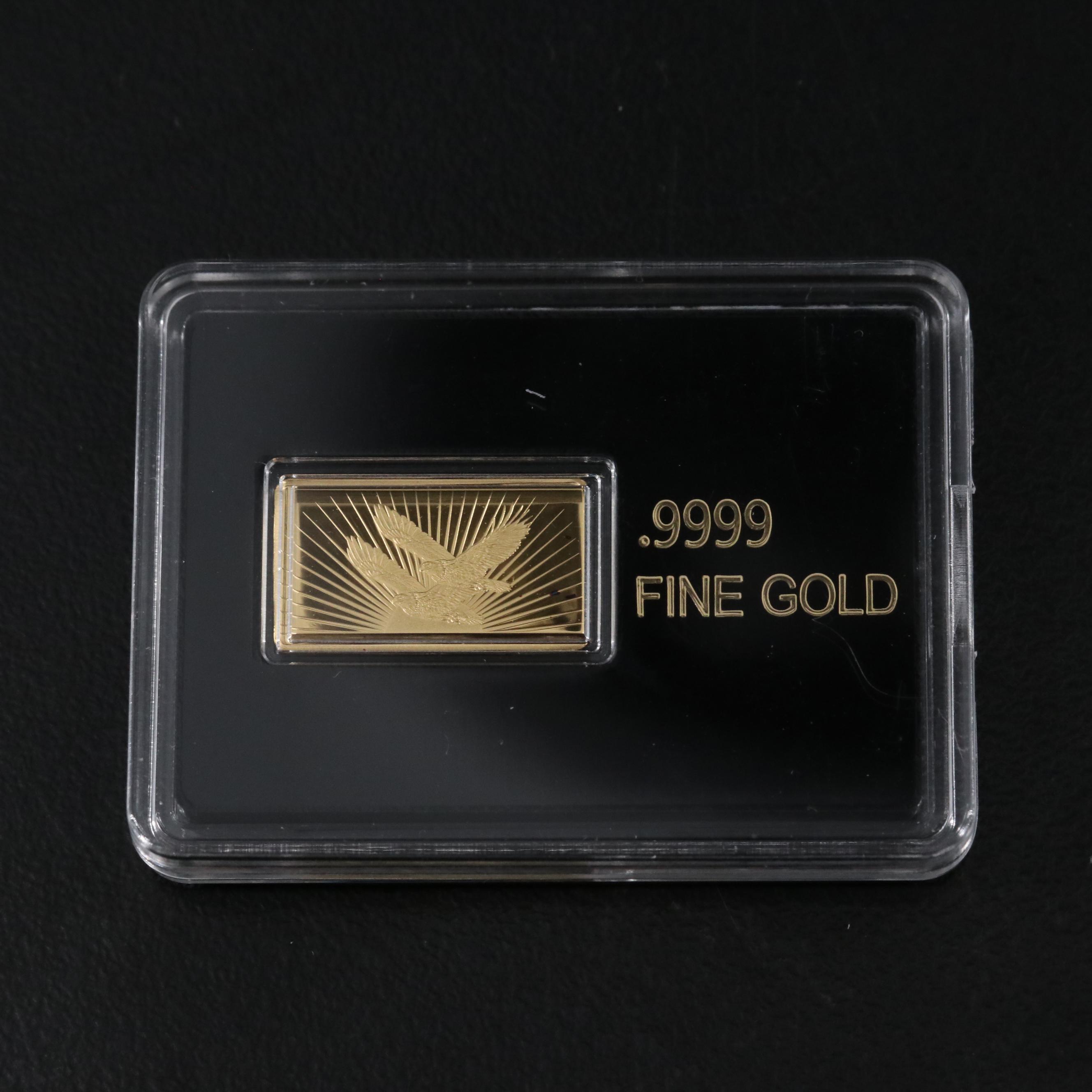 One Gram Bar of .9999 Gold
