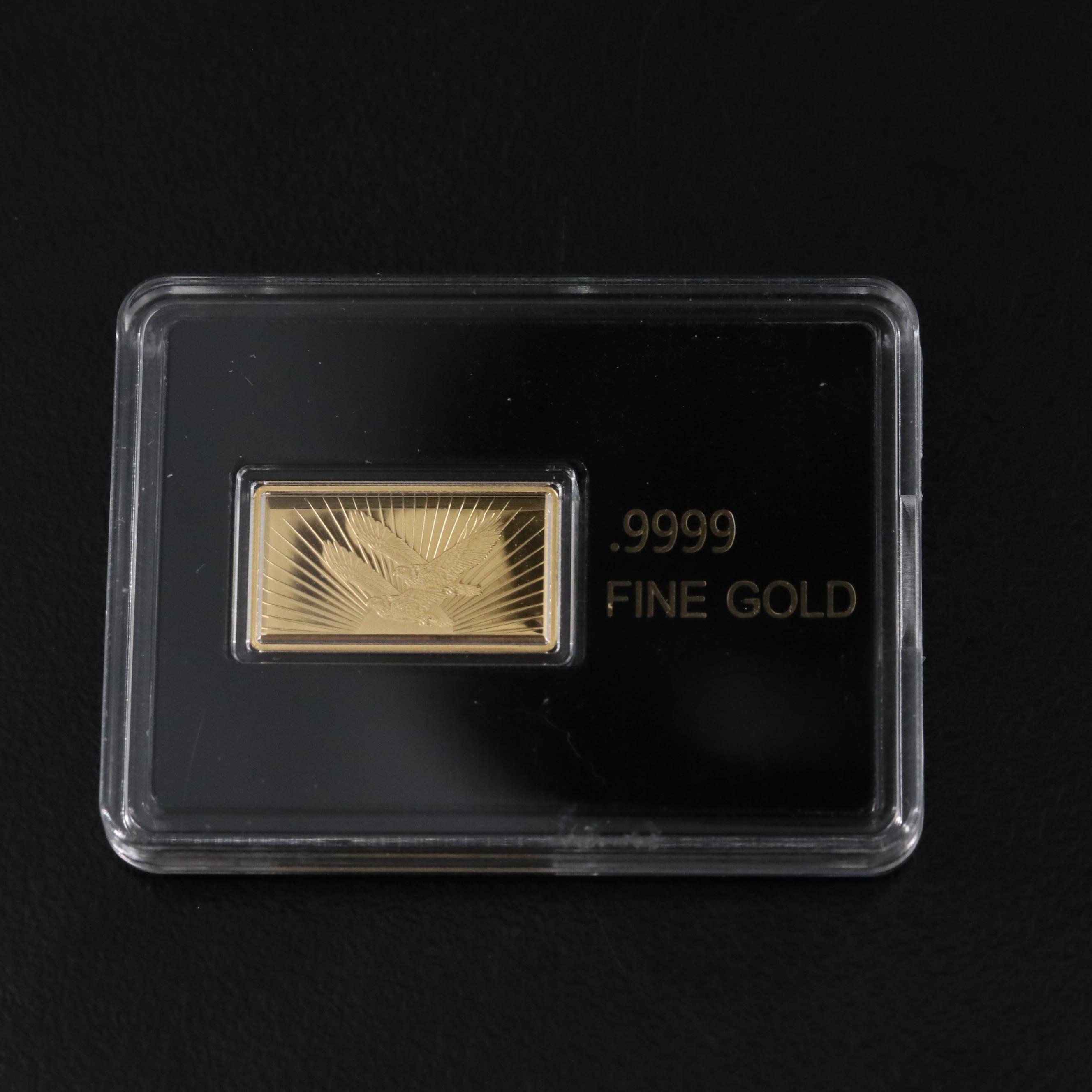 One Gram Bar of .9999 Gold