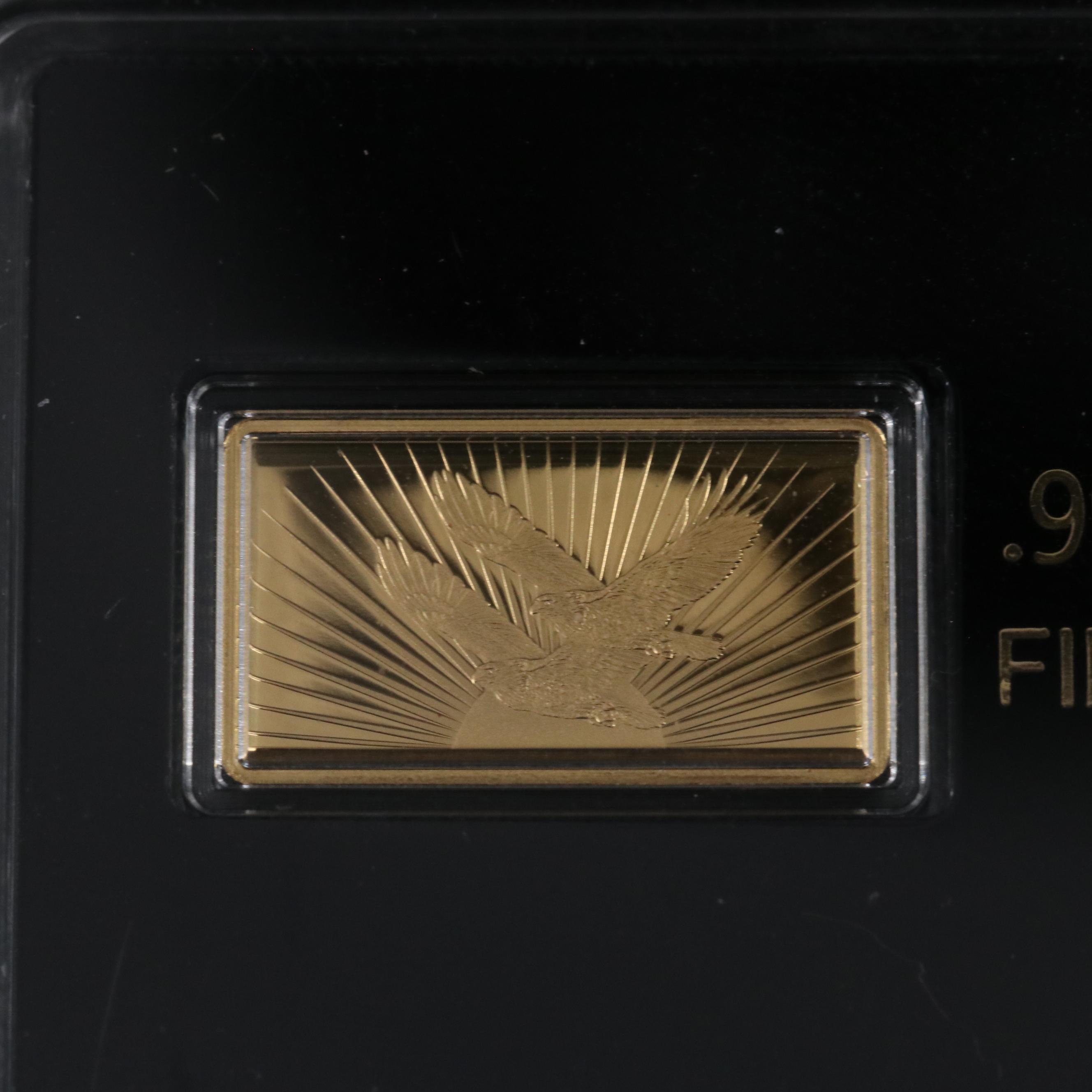 One Gram Bar of .9999 Gold