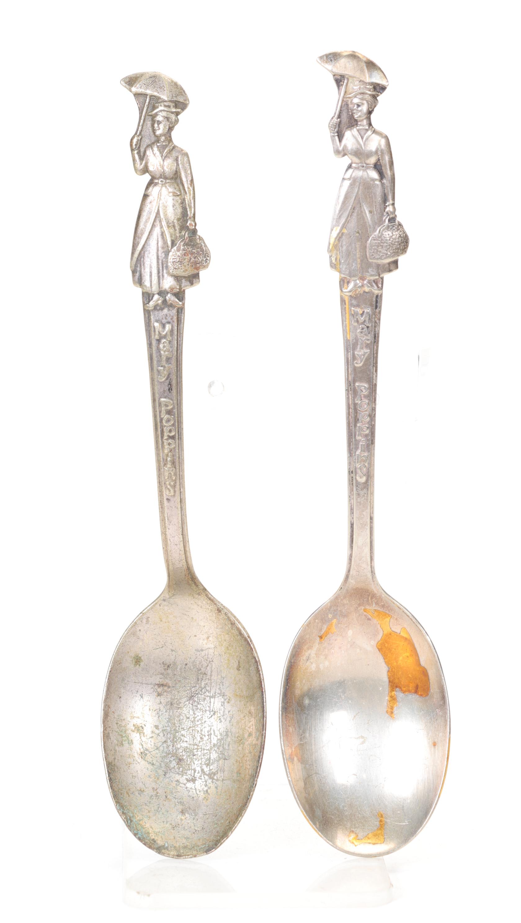 Child's Keepsake Box Collection With Mary Poppins Spoons, Dinky Toys and More