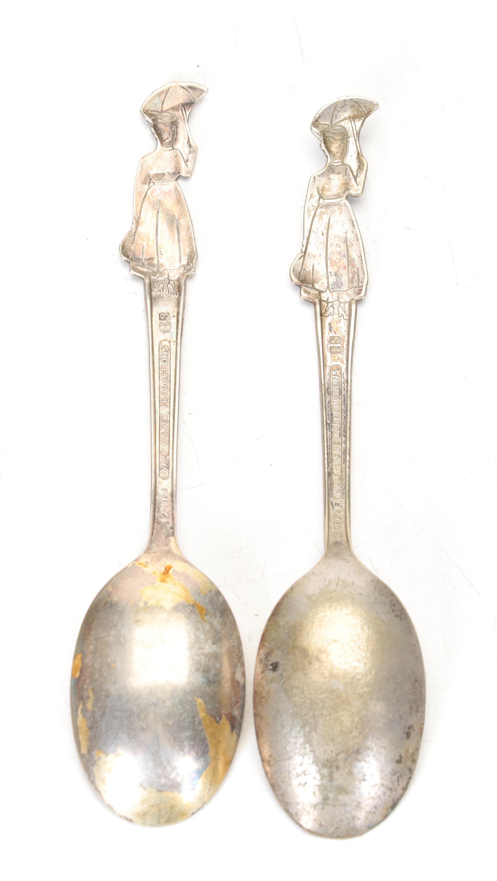 Child's Keepsake Box Collection With Mary Poppins Spoons, Dinky Toys and More