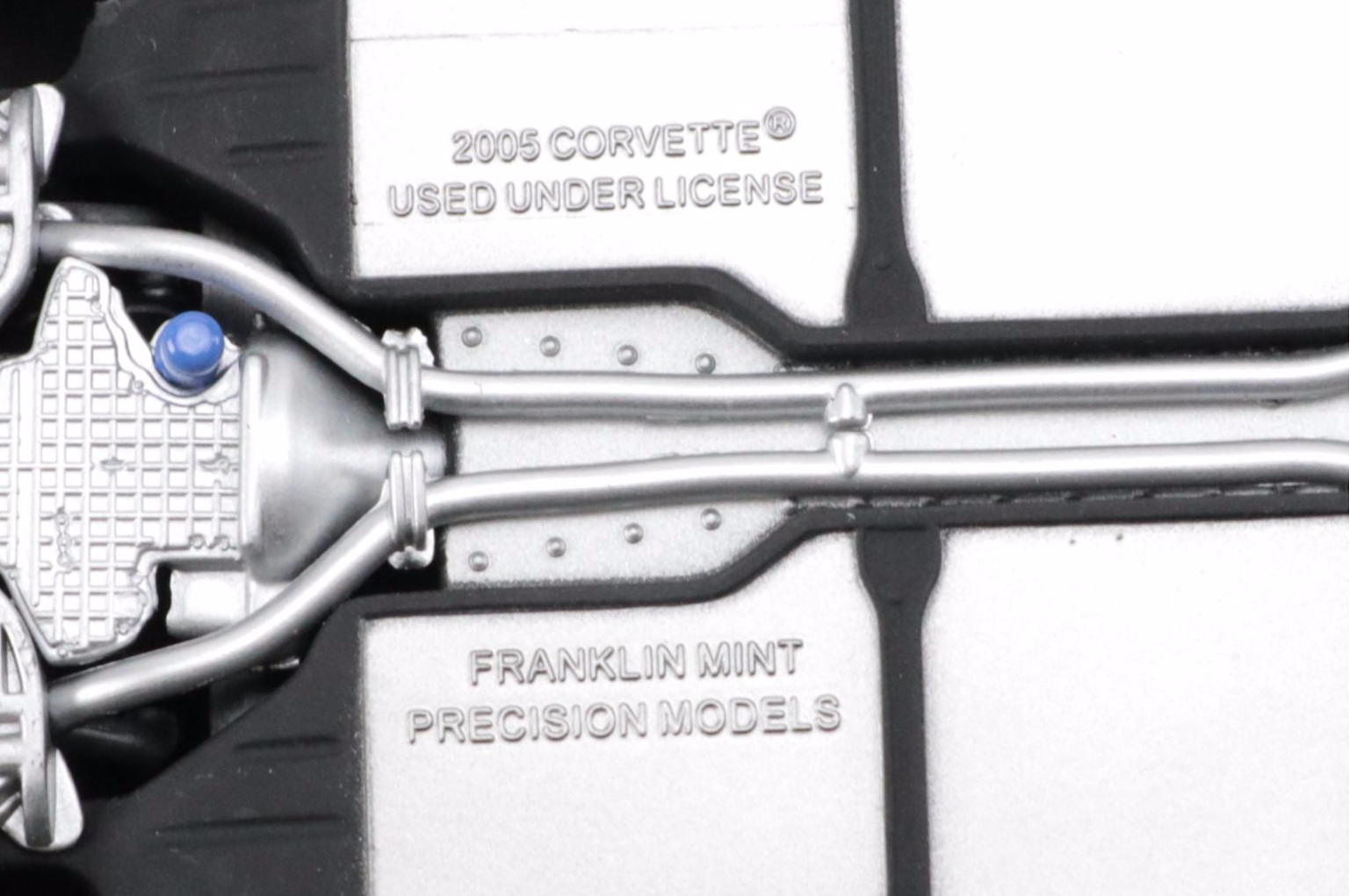 Franklin Mint Diecast 2005 Corvette Model with T.J Maxx Desk Organizer and More