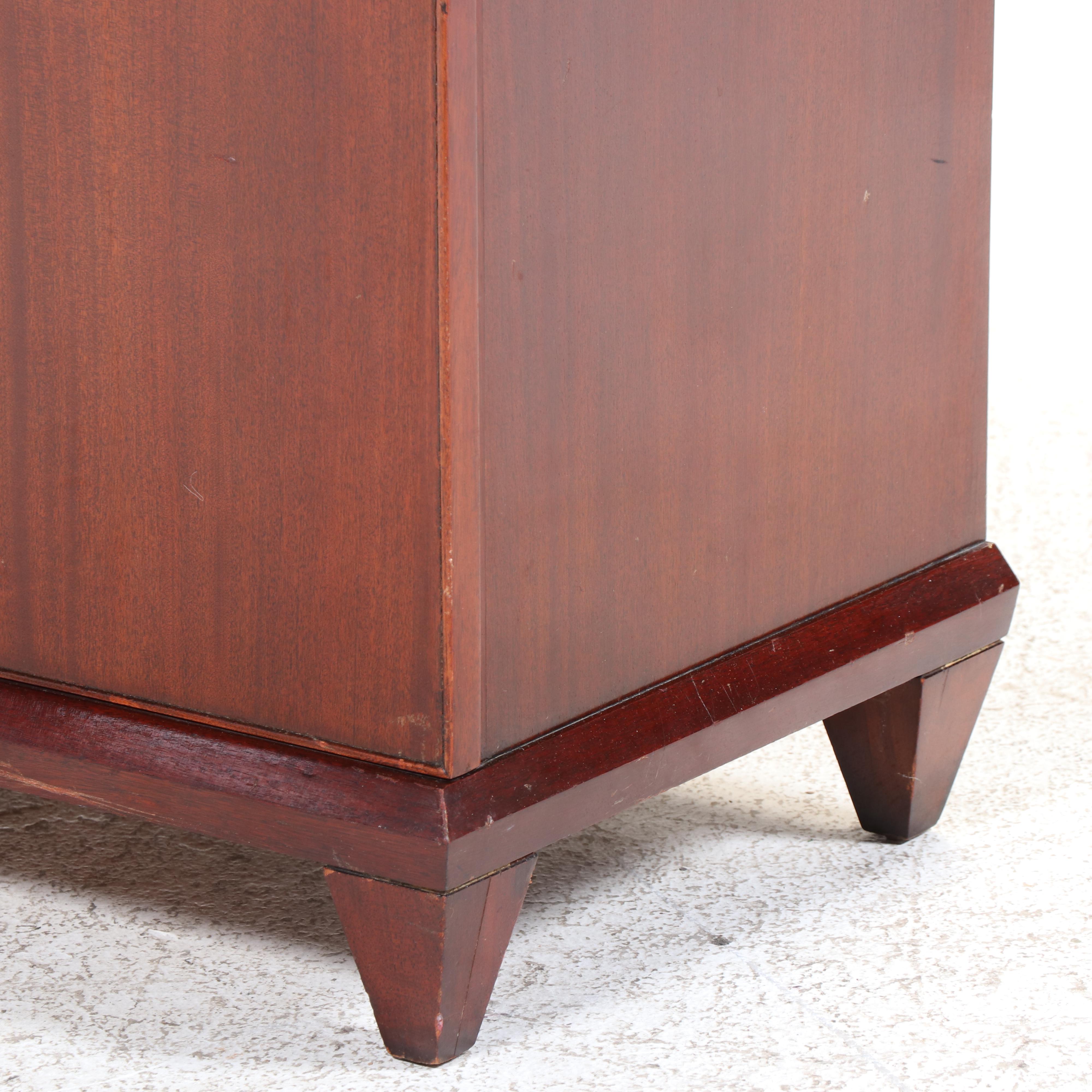 Magnavox Contemporary Mahogany Stereo Cabinet