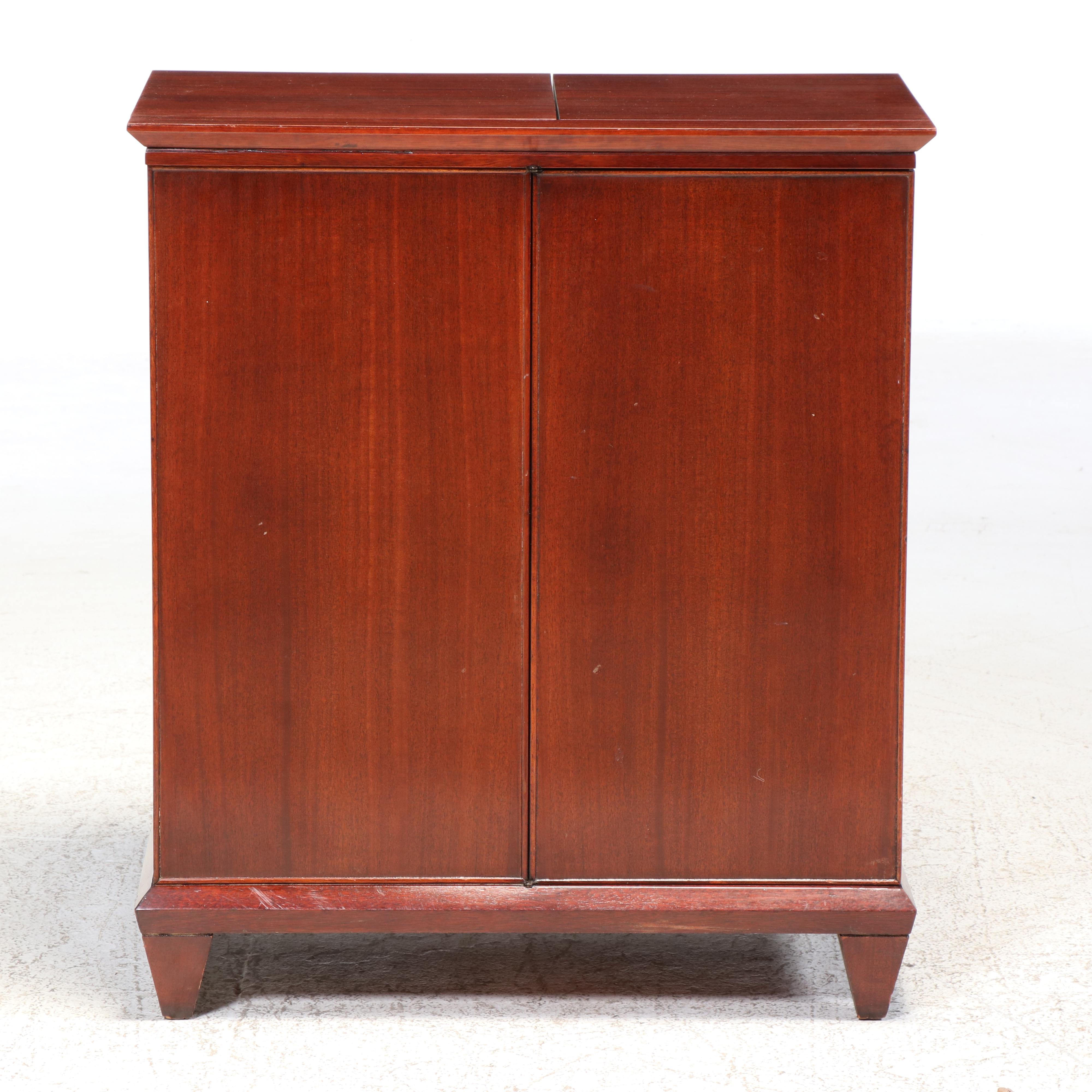 Magnavox Contemporary Mahogany Stereo Cabinet