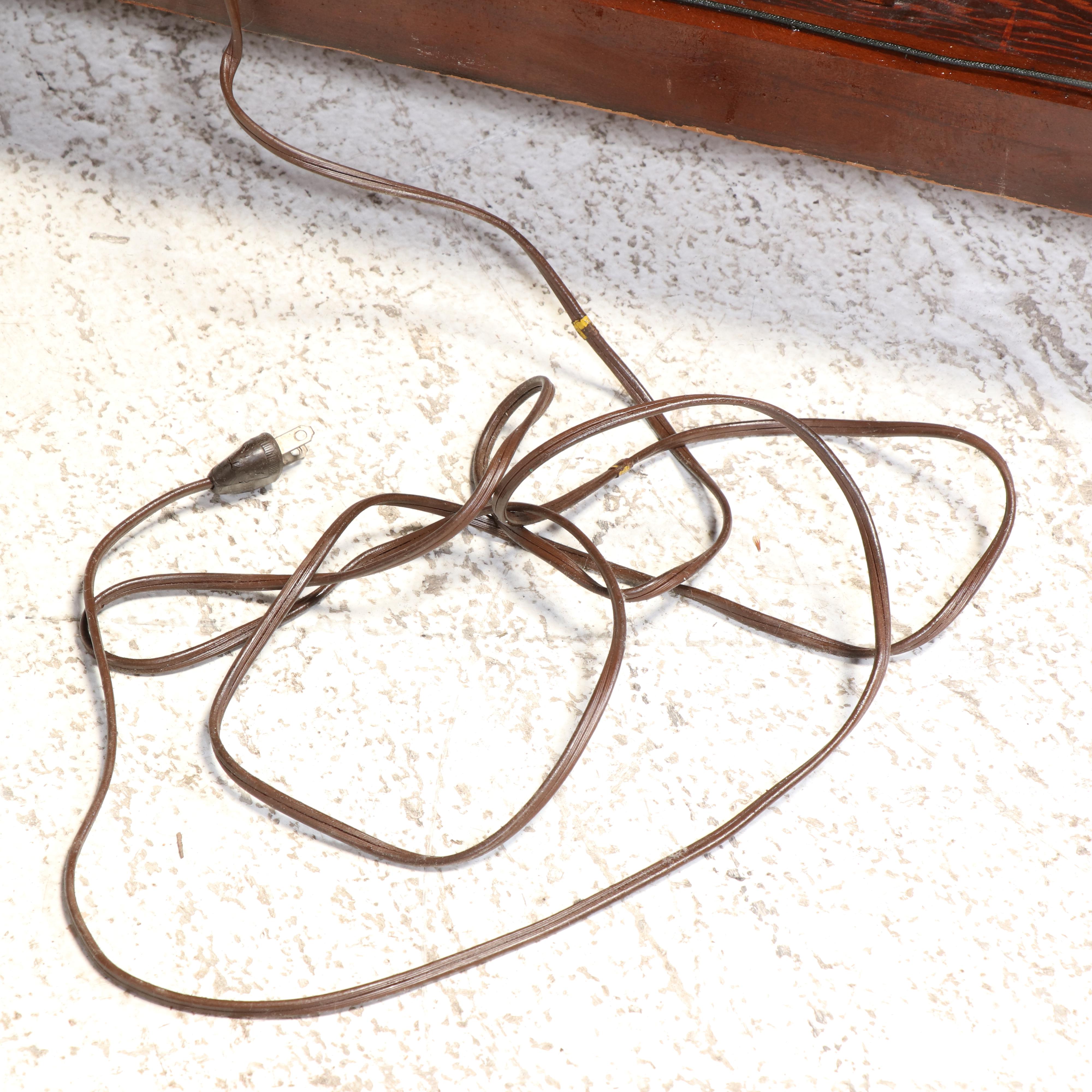 Magnavox Contemporary Mahogany Stereo Cabinet