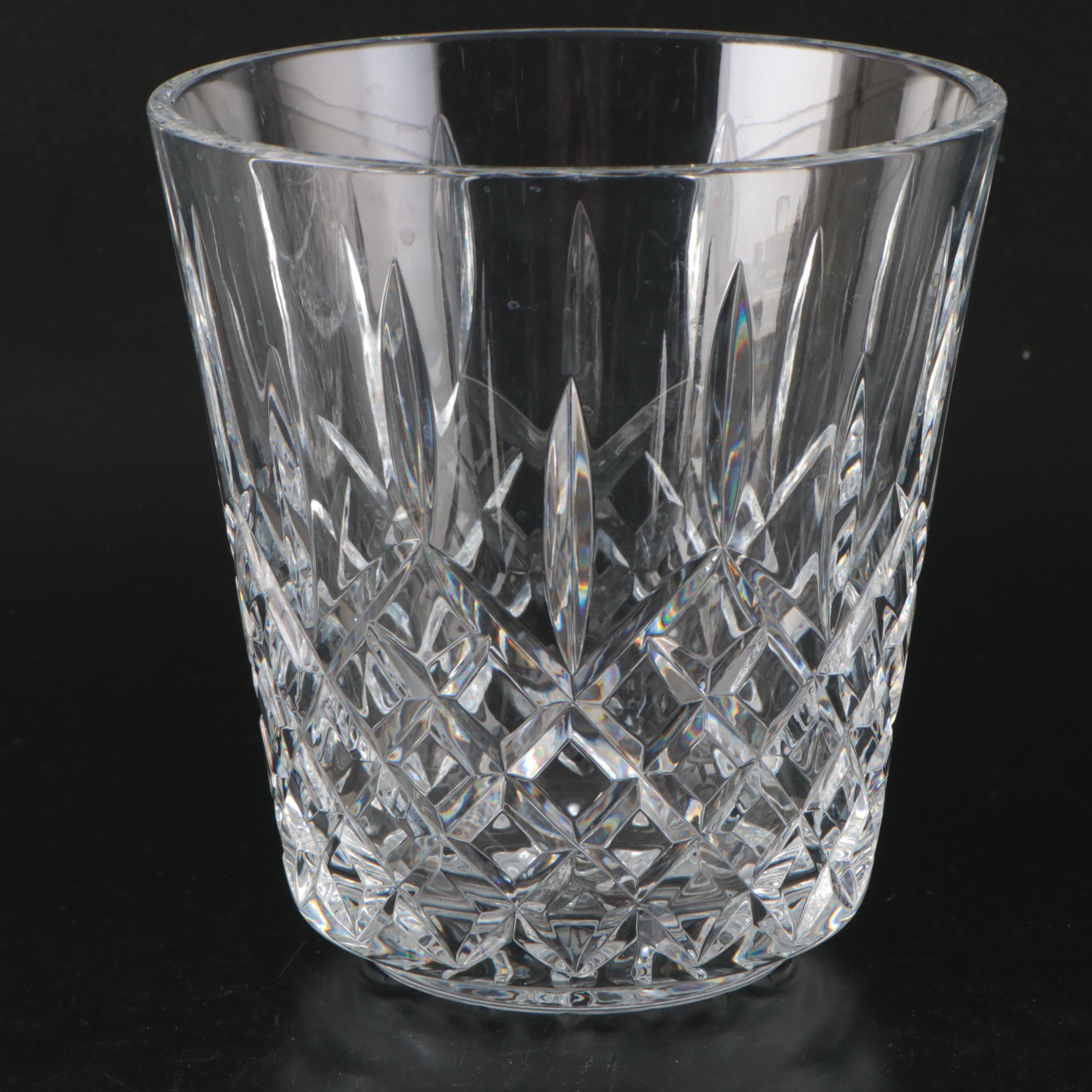 Gorham "Lotus" Butter Dish with Waterford "Lismore" Biscuit Barrel and More