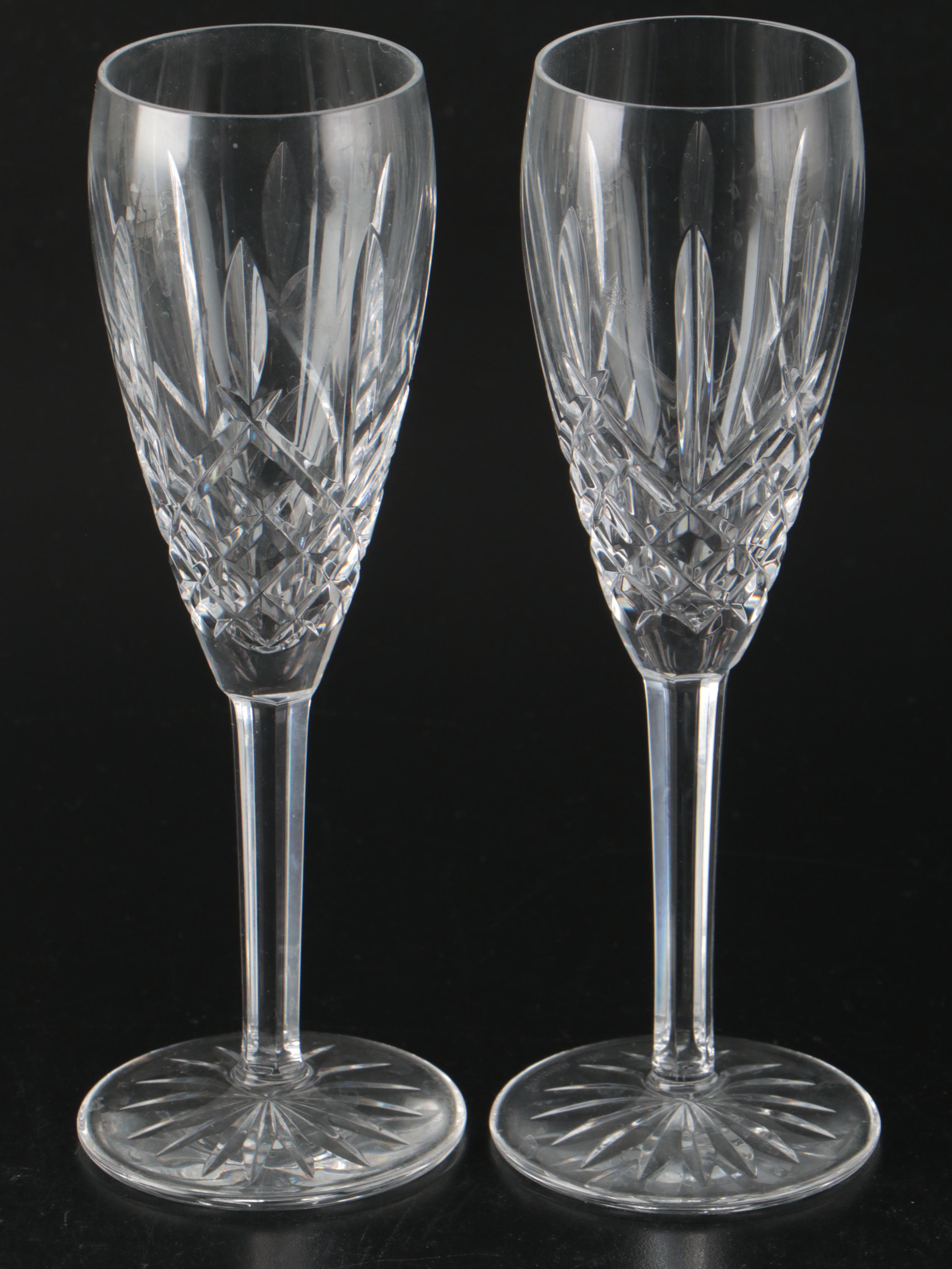 Gorham "Lotus" Butter Dish with Waterford "Lismore" Biscuit Barrel and More