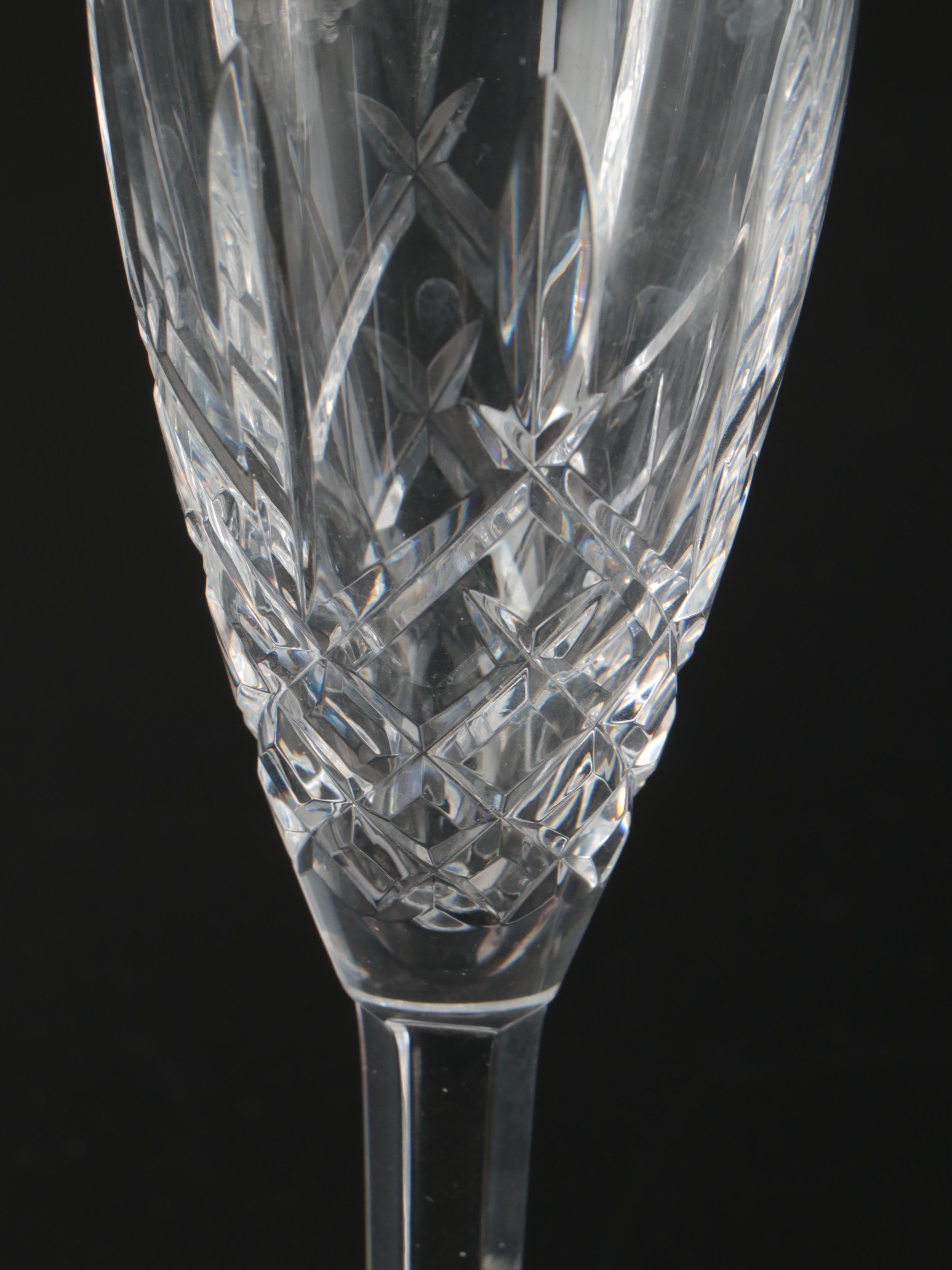 Gorham "Lotus" Butter Dish with Waterford "Lismore" Biscuit Barrel and More