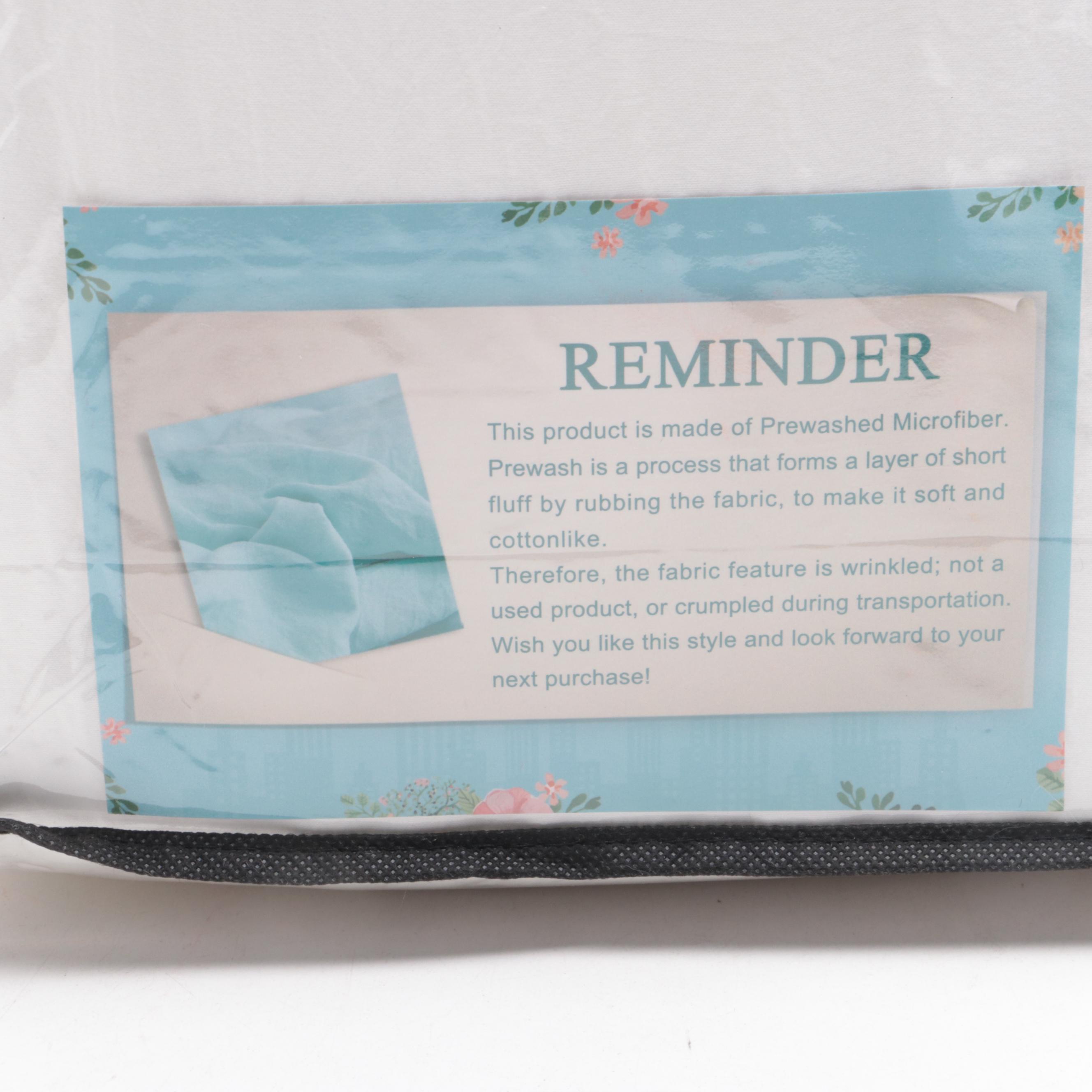 Kevin O'Brien Studio Velvet Pillow and HIG Microfiber Queen Size Cover Set